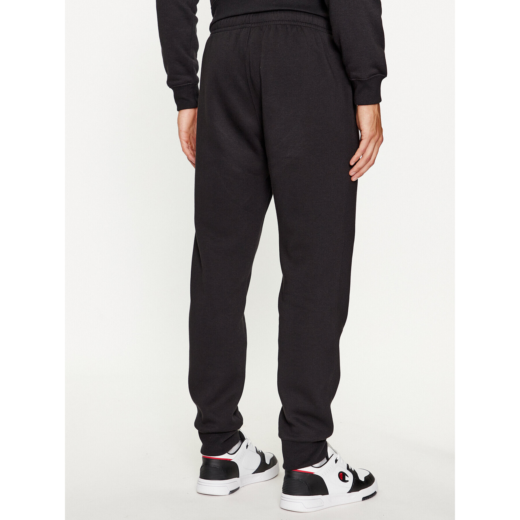 Champion Долнище анцуг Rib Cuff Pants 219418 Черен Comfort Fit - Pepit.bg