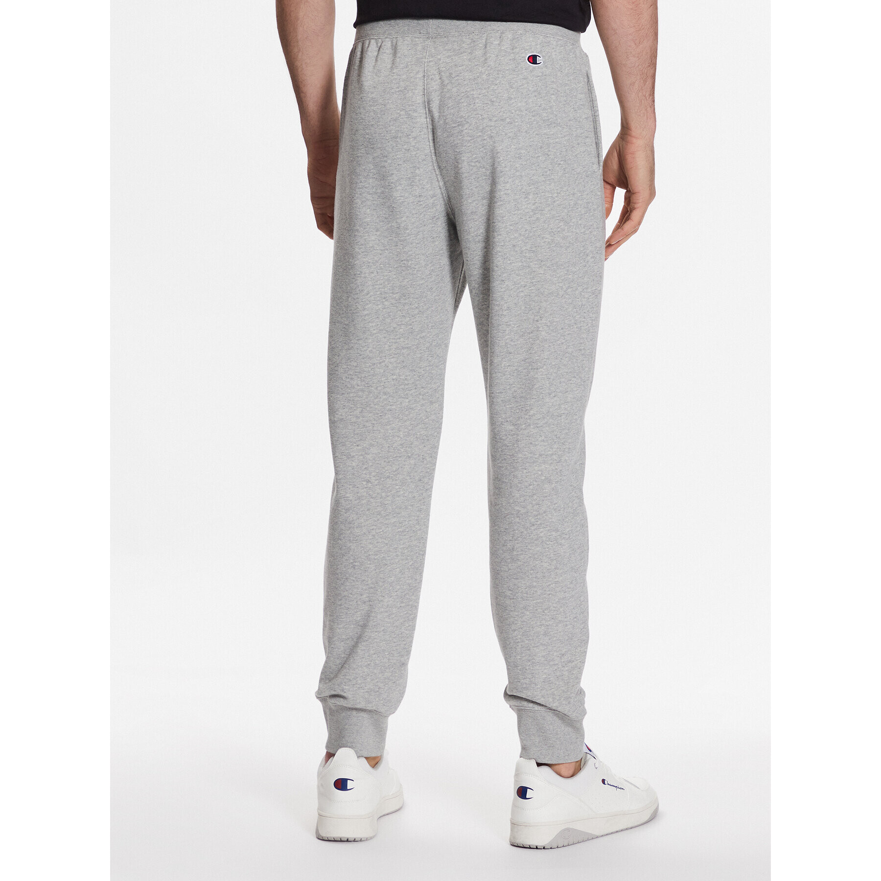 Champion Долнище анцуг Tonal Embroidered 218494 Сив Regular Fit - Pepit.bg