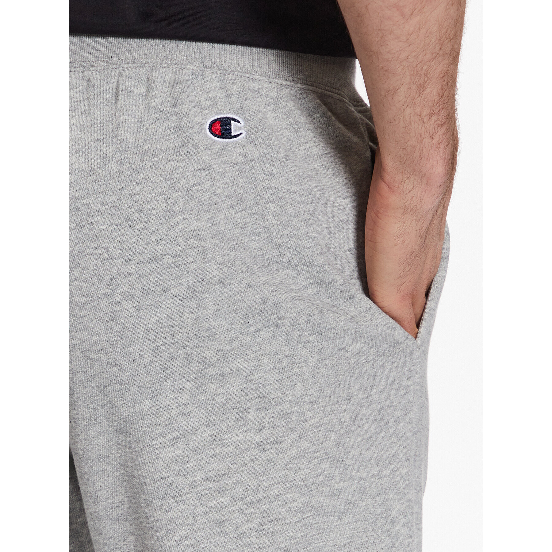 Champion Долнище анцуг Tonal Embroidered 218494 Сив Regular Fit - Pepit.bg
