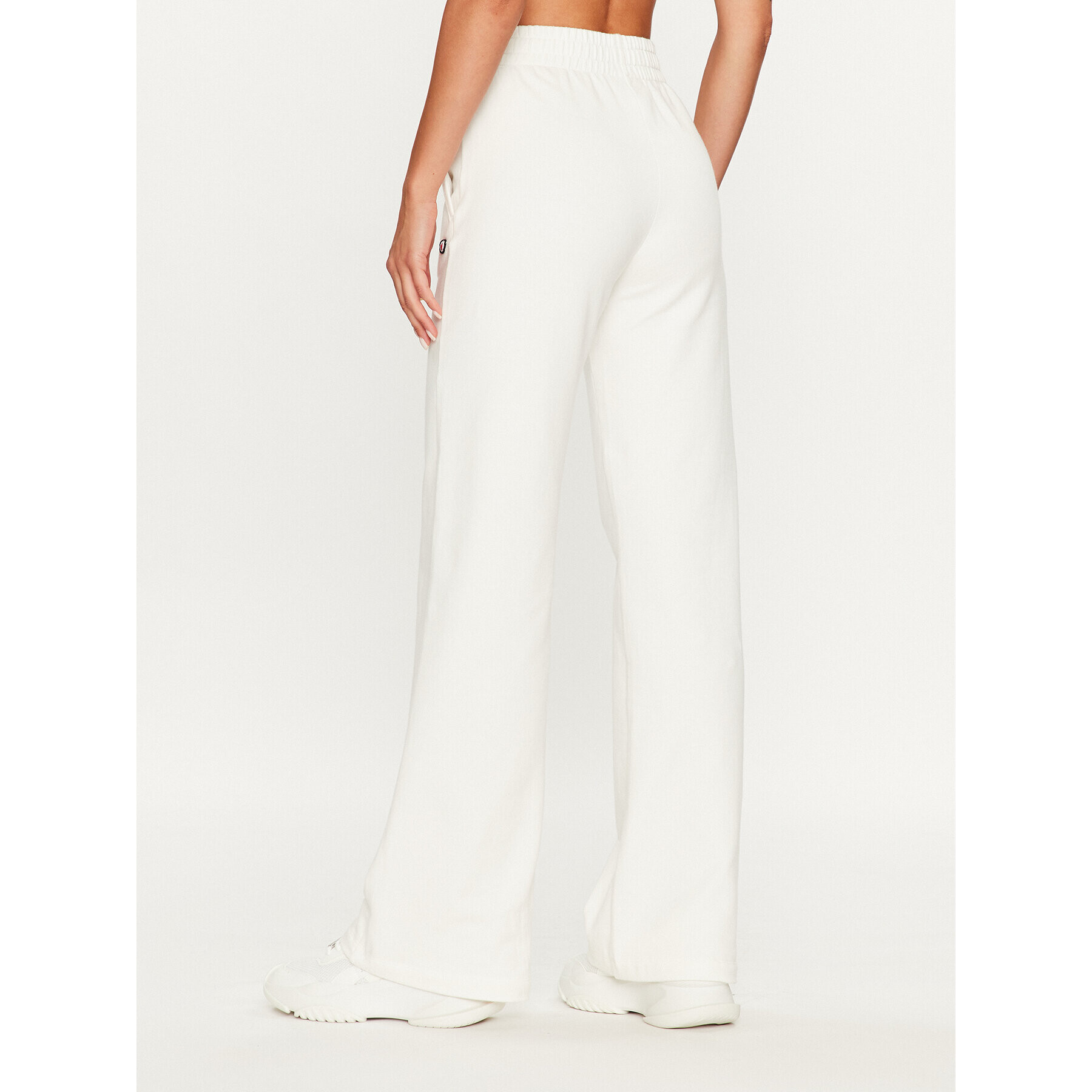 Champion Долнище анцуг Wide Leg Pants 116613 Екрю Regular Fit - Pepit.bg