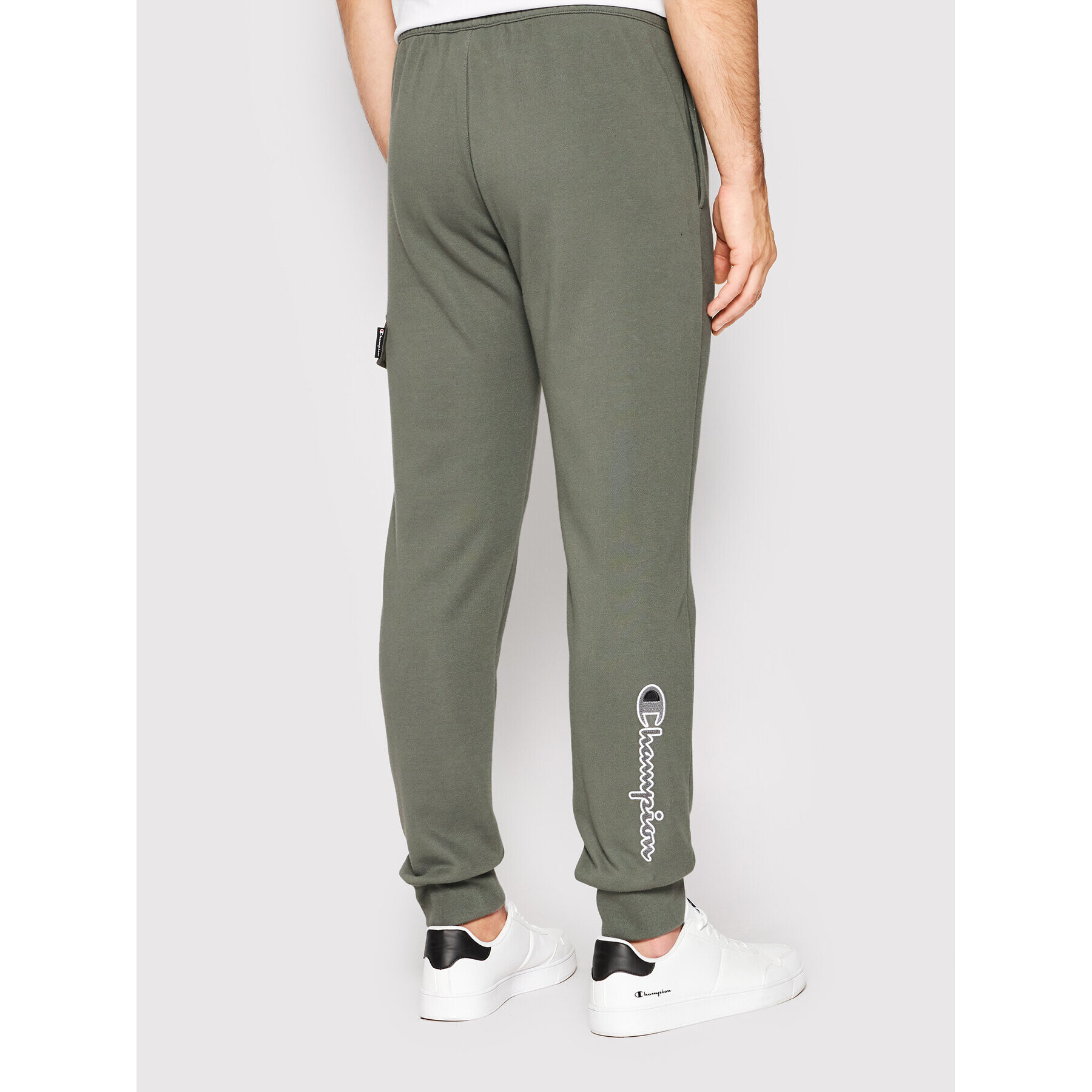 Champion Долнище анцуг 217074 Зелен Custom Fit - Pepit.bg