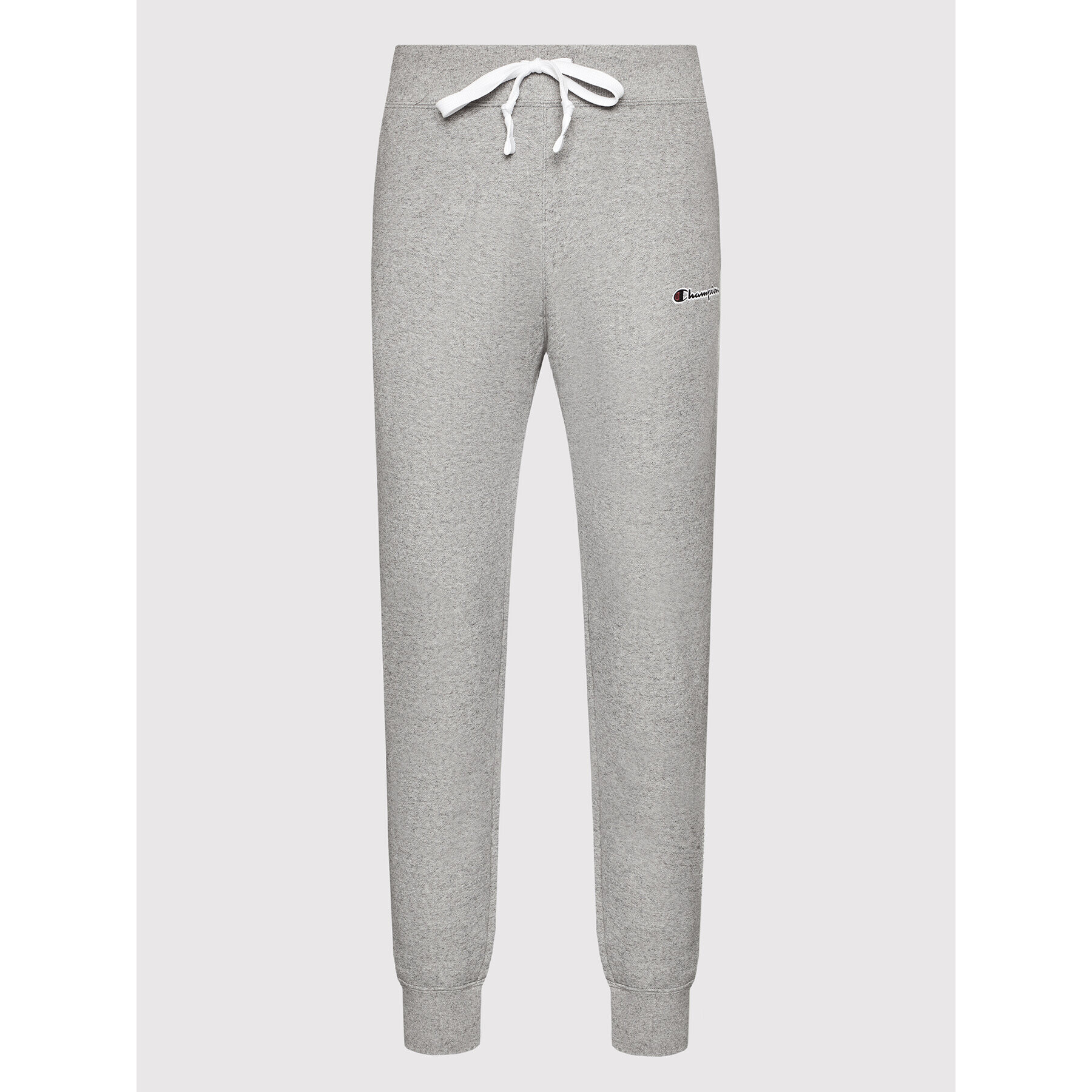 Champion Долнище анцуг Blend Small Script Logo 216479 Сив Regular Fit - Pepit.bg