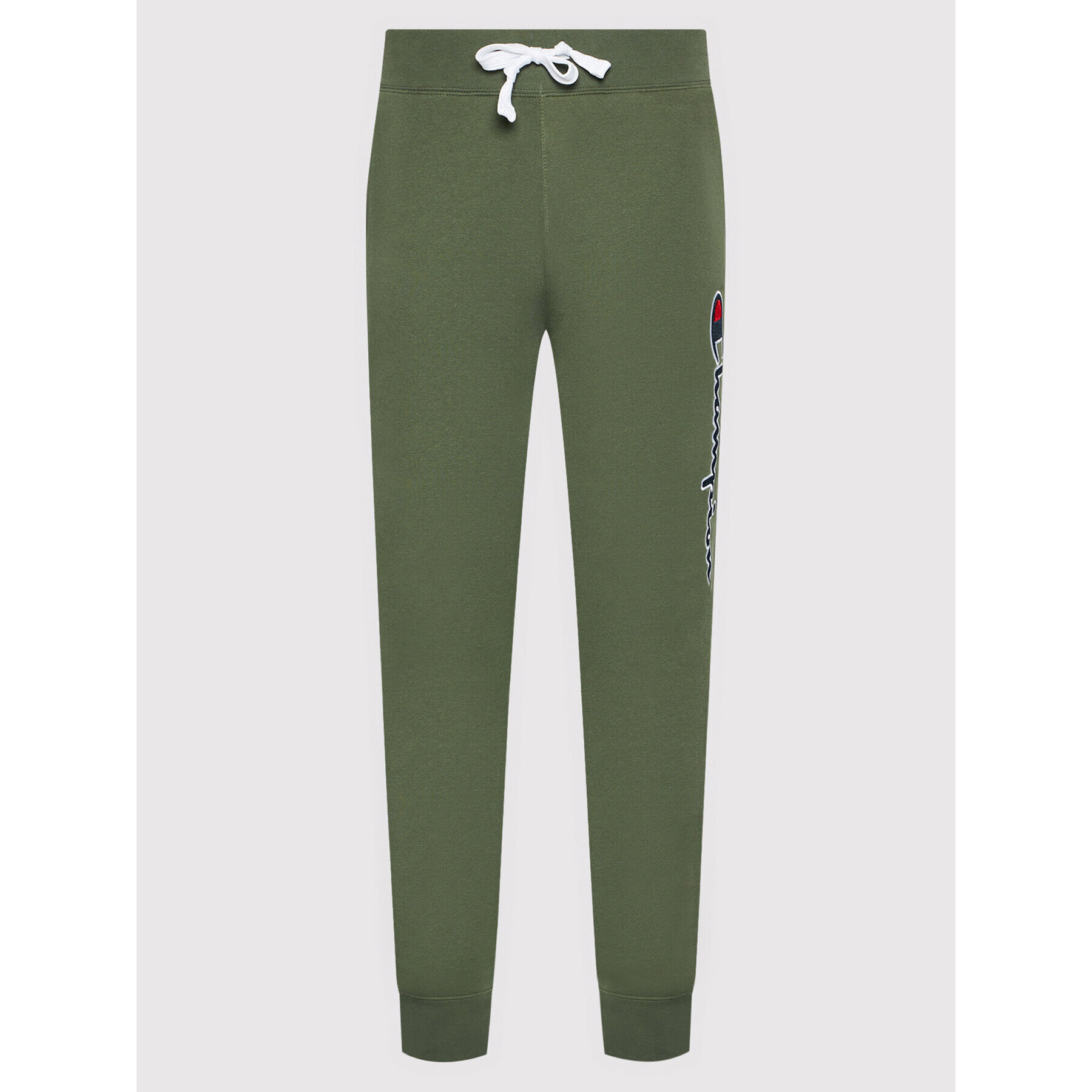Champion Долнище анцуг Blend Vertical Script Logo 216472 Зелен Regular Fit - Pepit.bg
