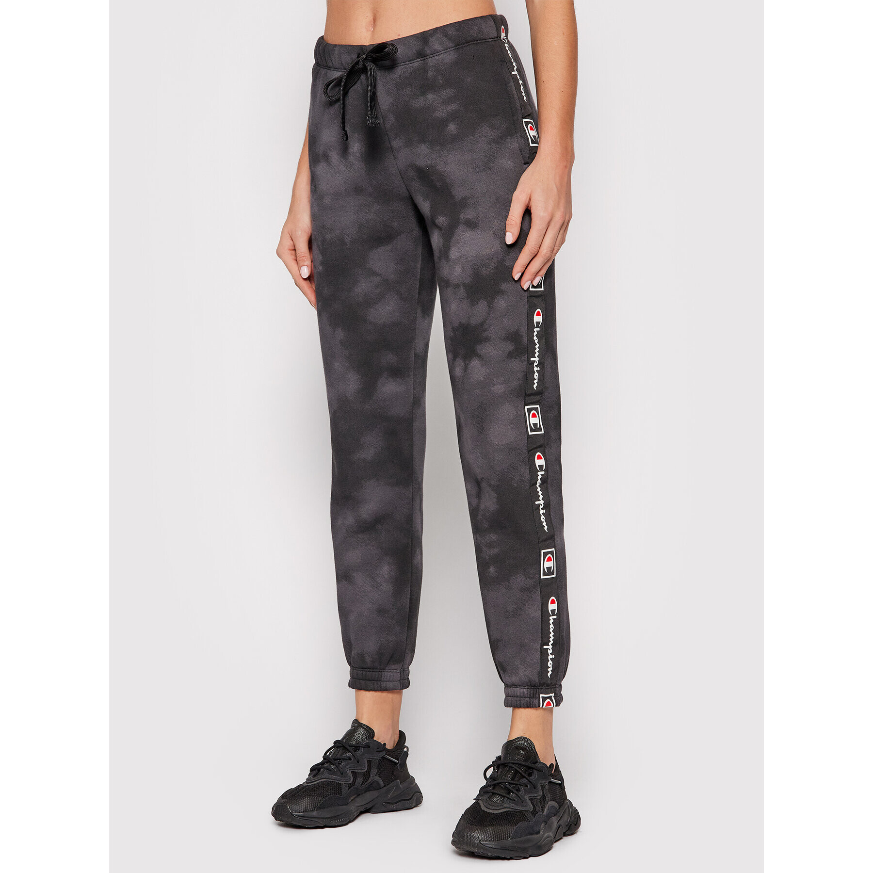 Champion Долнище анцуг Elastic Cuff 114759 Сив Regular Fit - Pepit.bg