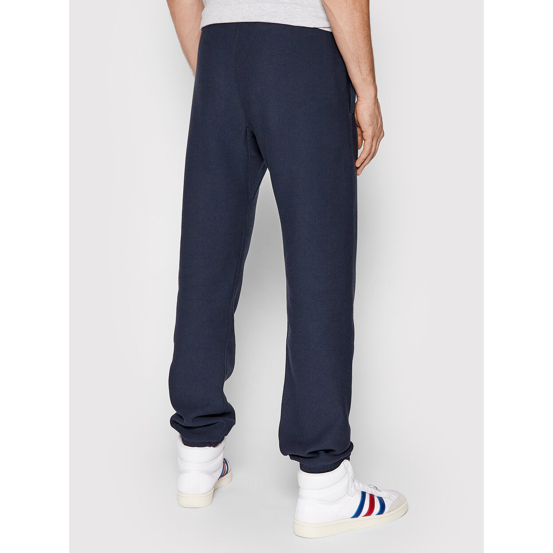 Champion Долнище анцуг Elasticated Cuffs 216540 Тъмносин Regular Fit - Pepit.bg