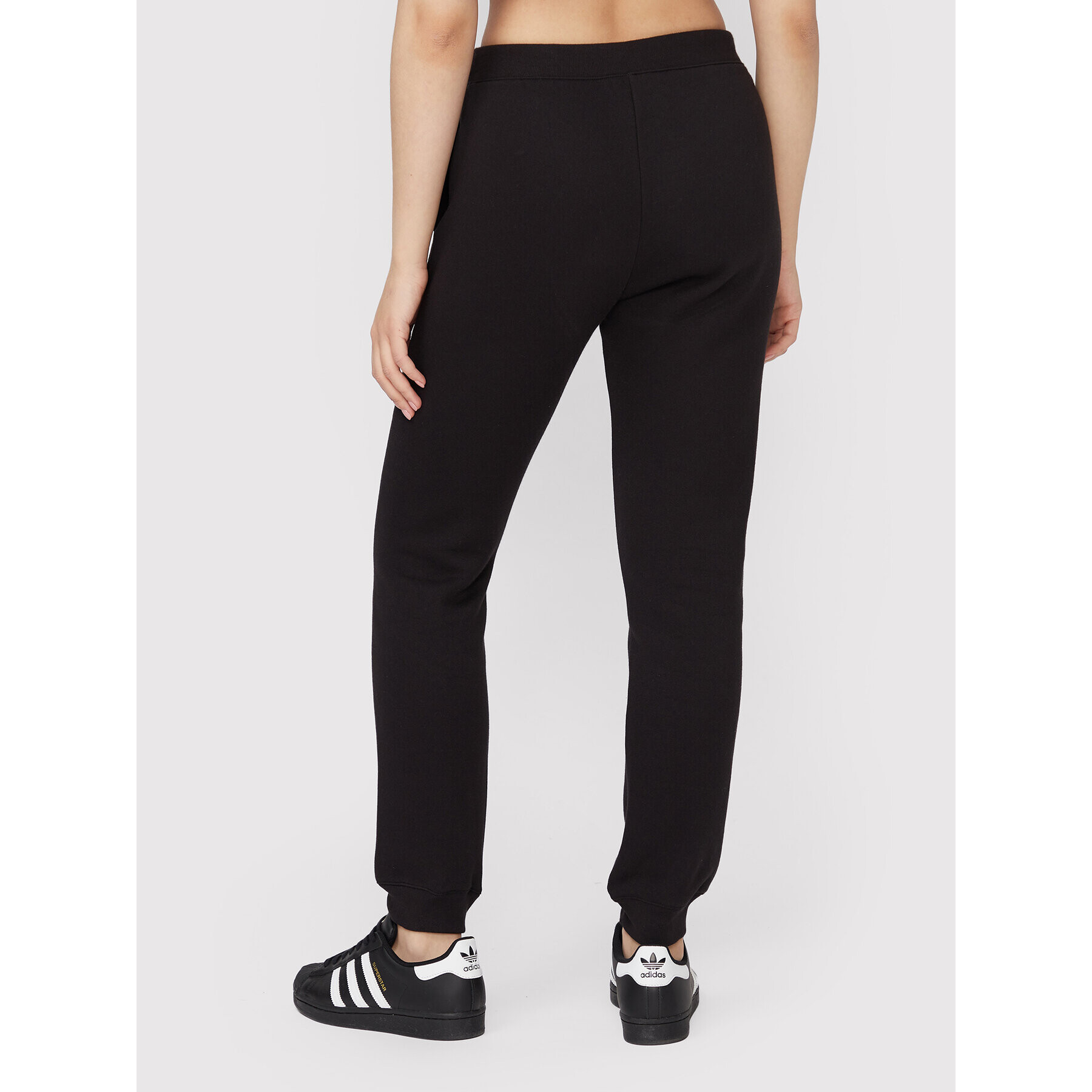 Champion Долнище анцуг Logo 115486 Черен Regular Fit - Pepit.bg