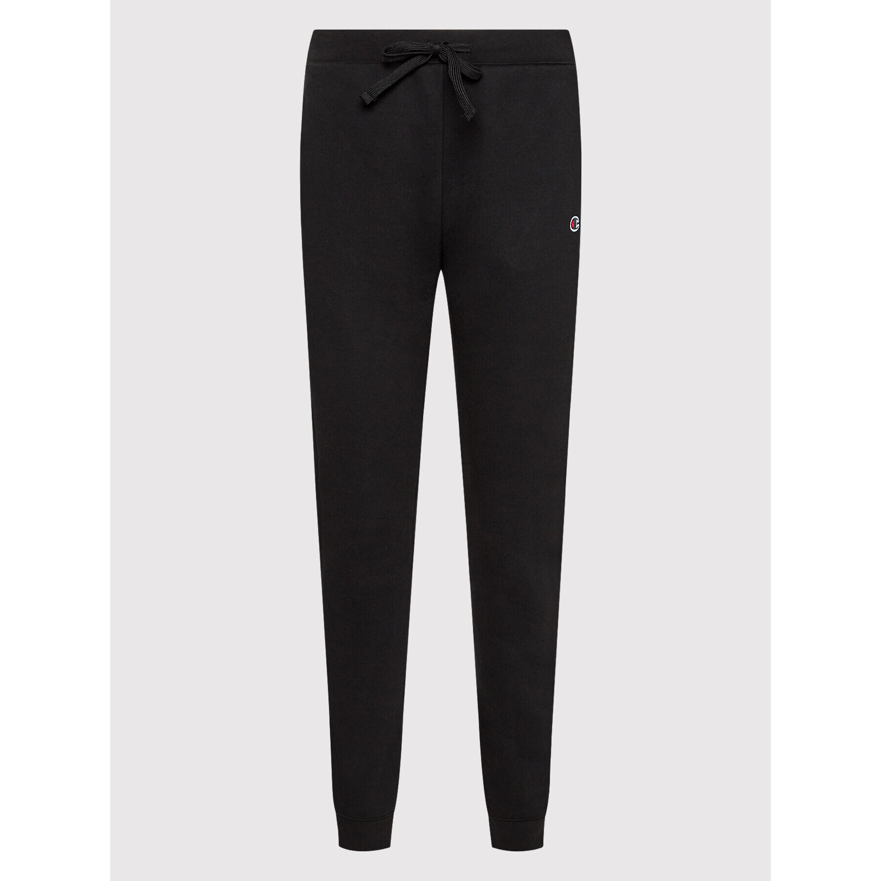 Champion Долнище анцуг Logo 115486 Черен Regular Fit - Pepit.bg