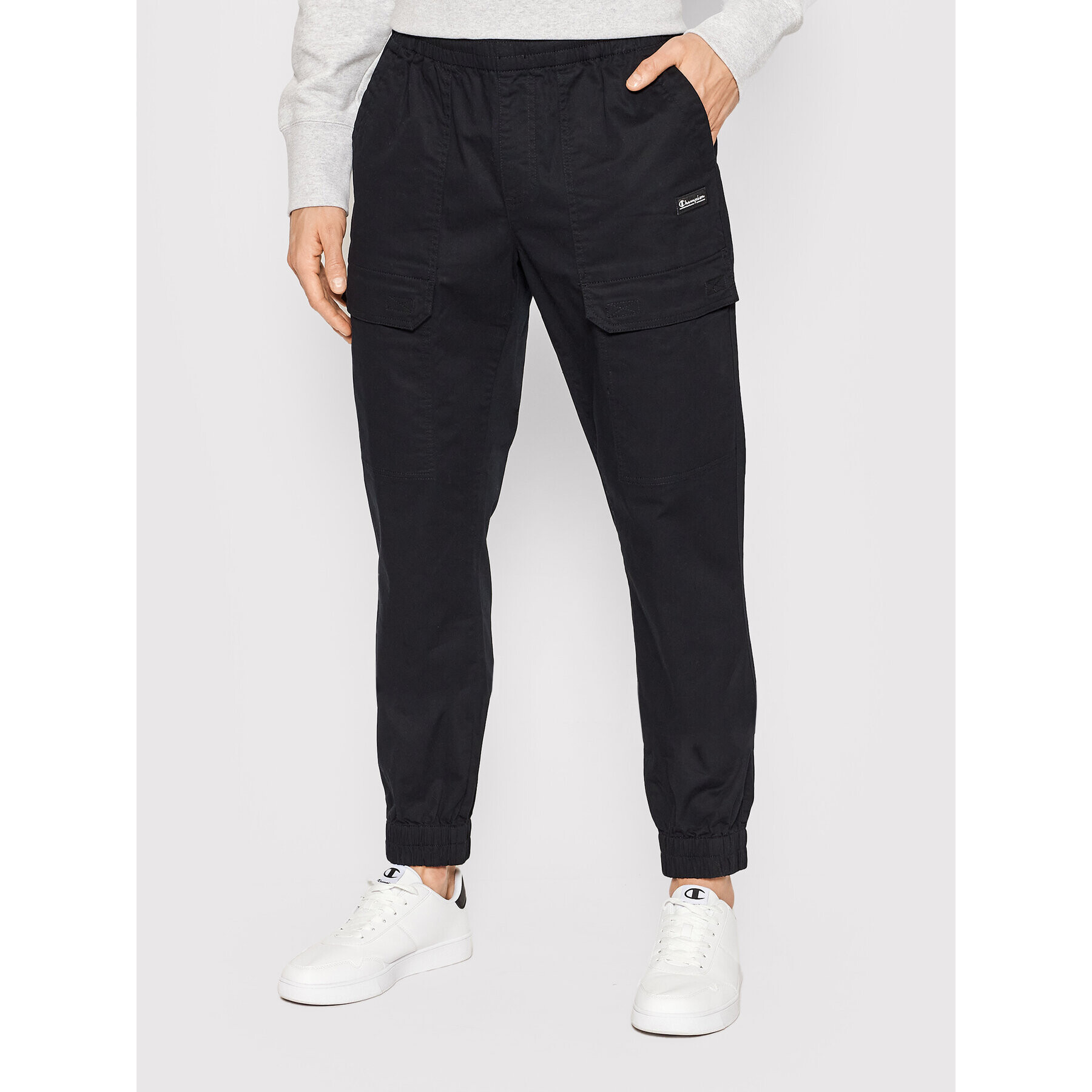 Champion Джогъри 217179 Черен Custom Fit - Pepit.bg