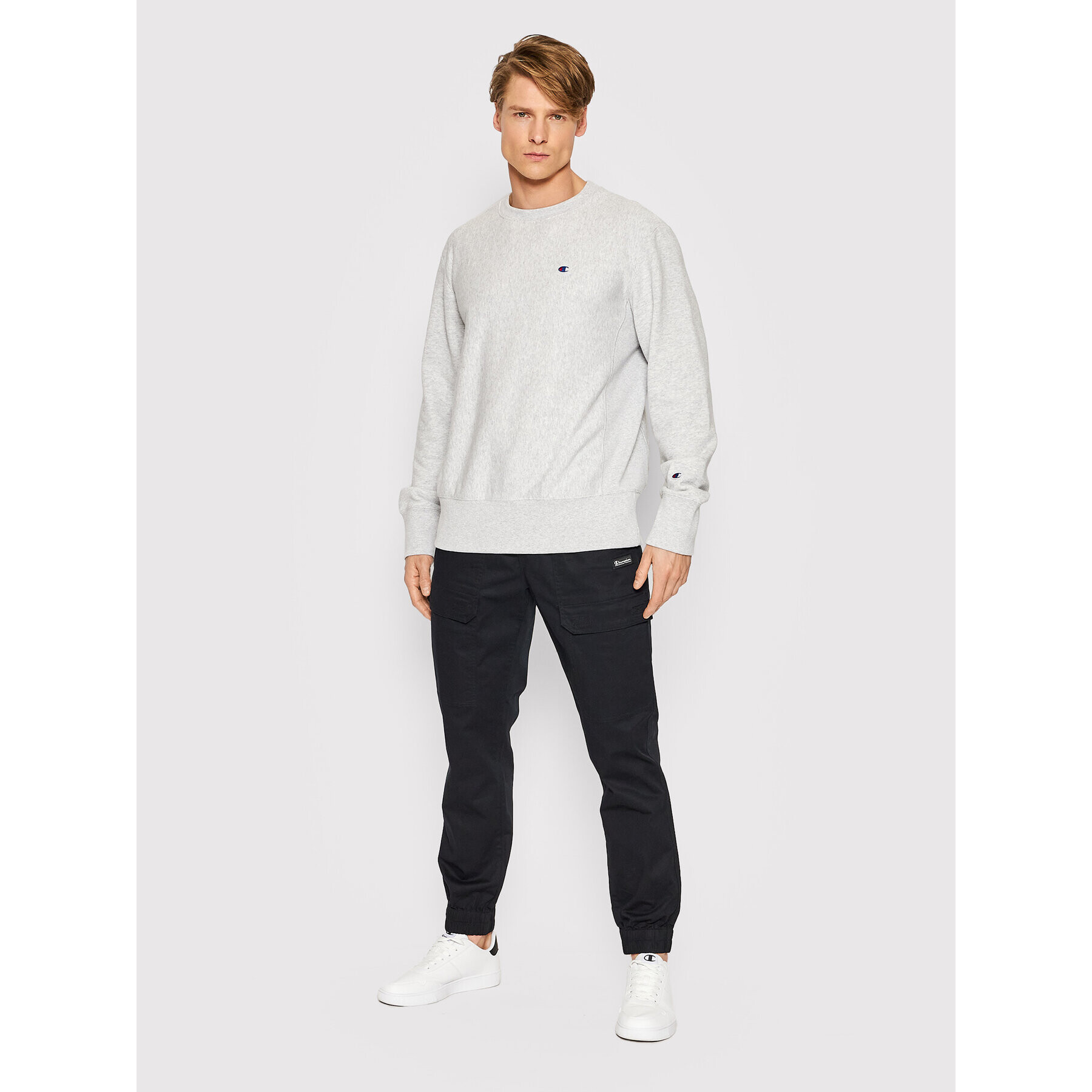 Champion Джогъри 217179 Черен Custom Fit - Pepit.bg