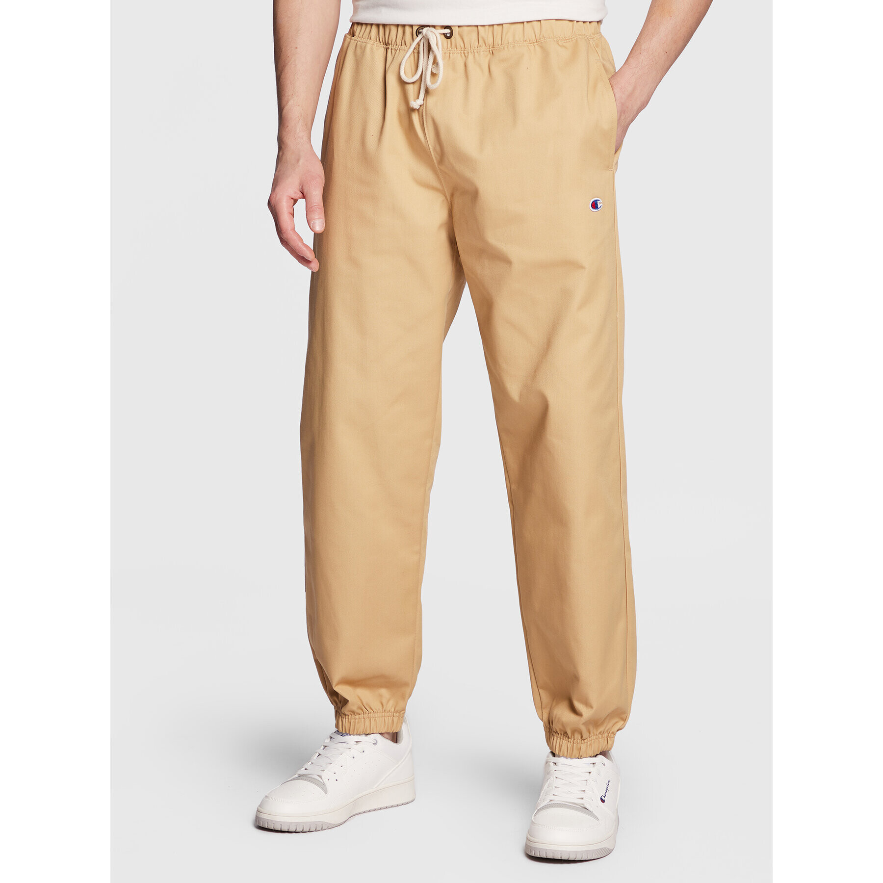 Champion Джогъри Elastic 217978 Бежов Regular Fit - Pepit.bg