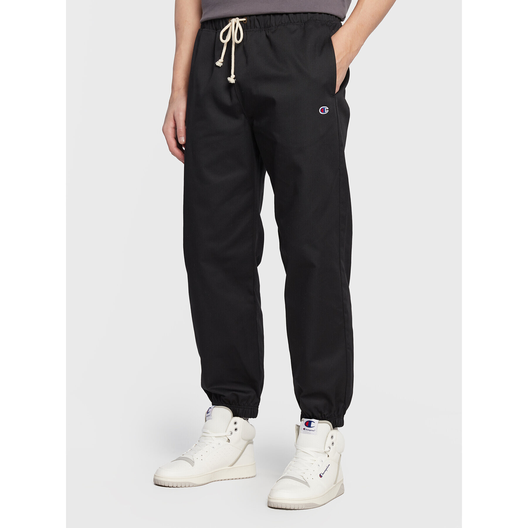 Champion Джогъри Elastic 217978 Черен Regular Fit - Pepit.bg
