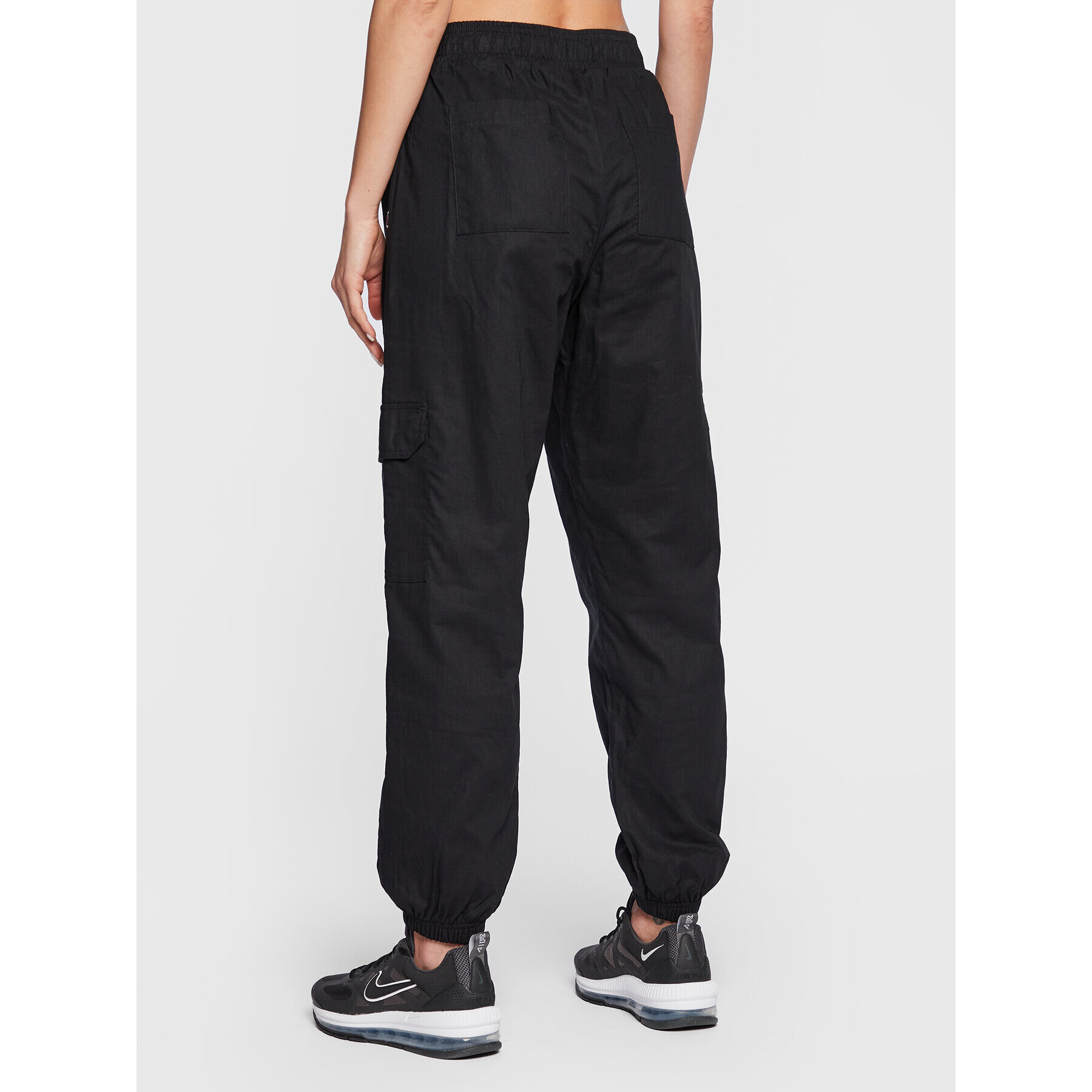 Champion Джогъри Embroidered Logo 115493 Черен Regular Fit - Pepit.bg