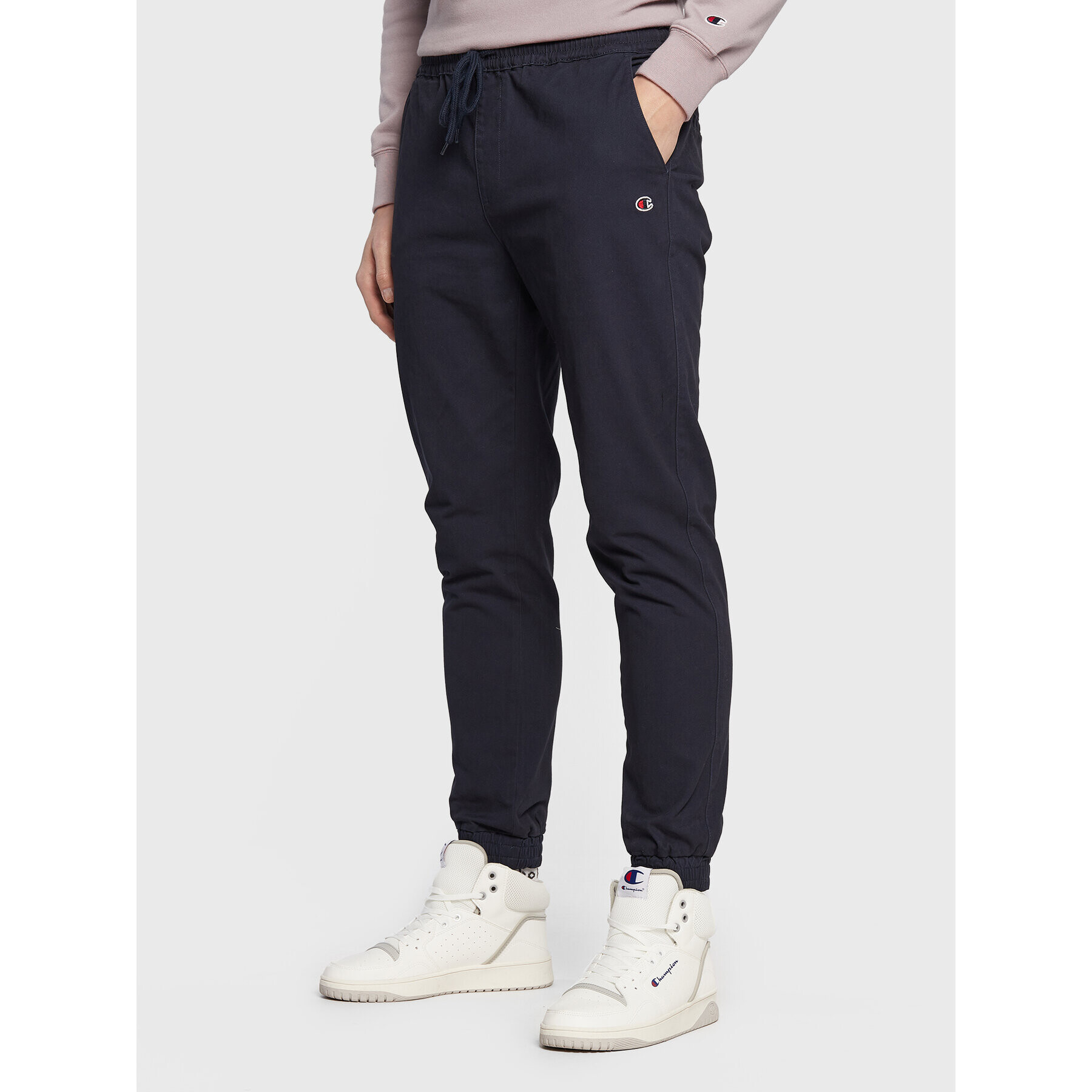 Champion Джогъри Logo 218169 Тъмносин Custom Fit - Pepit.bg