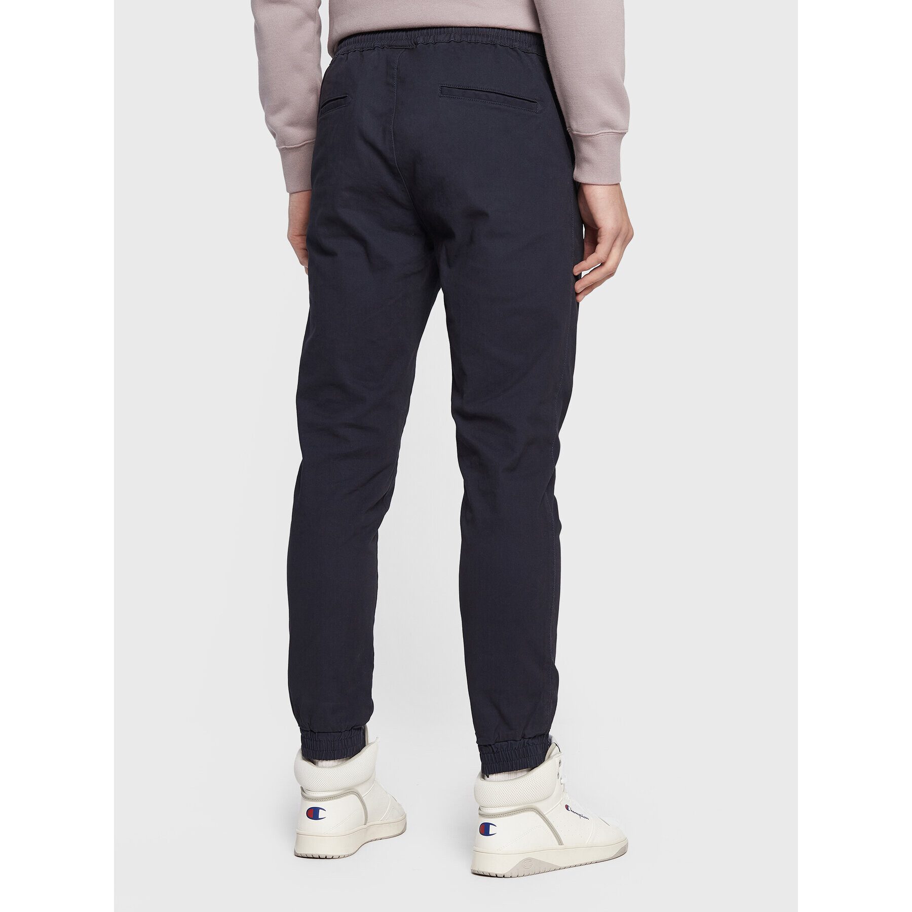 Champion Джогъри Logo 218169 Тъмносин Custom Fit - Pepit.bg