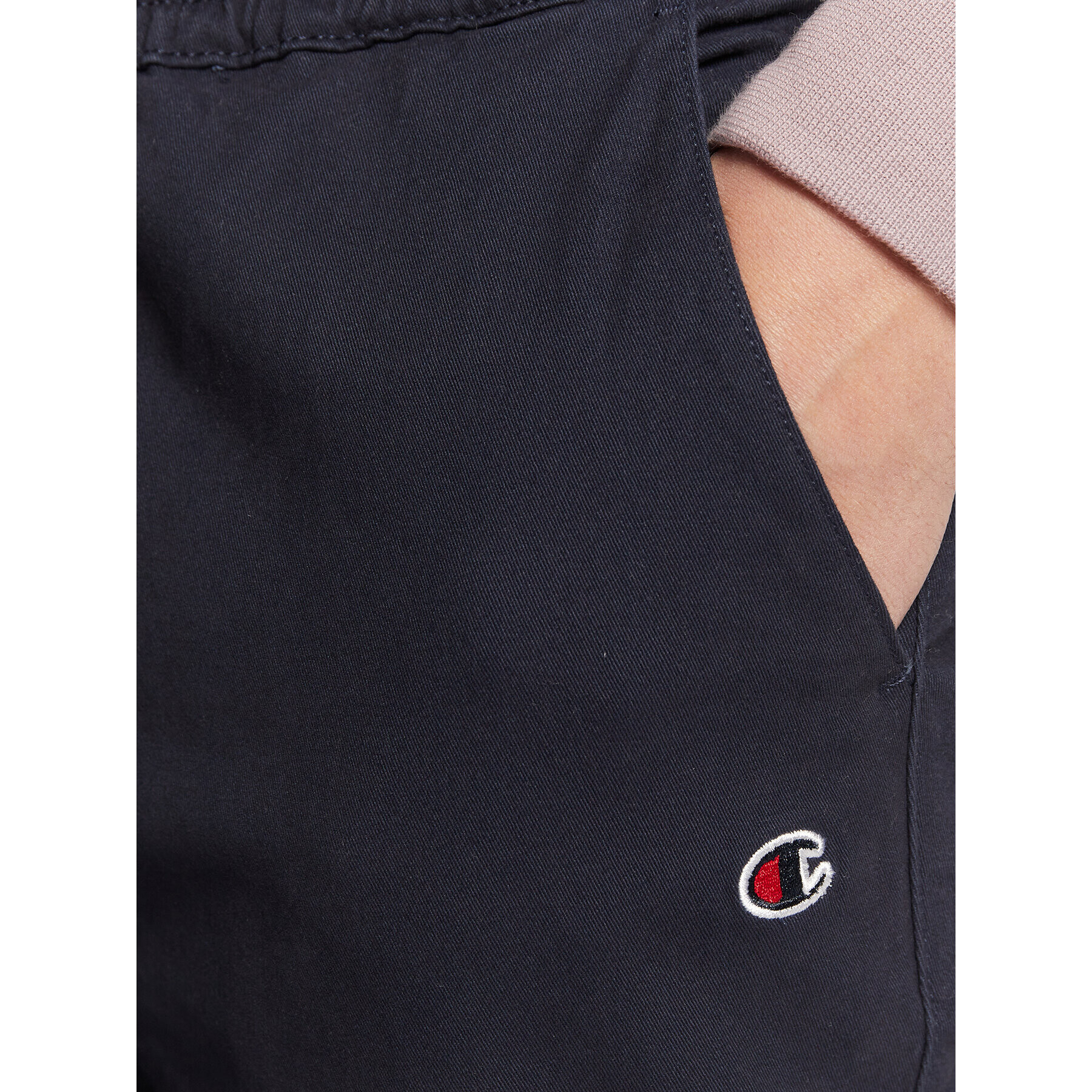 Champion Джогъри Logo 218169 Тъмносин Custom Fit - Pepit.bg