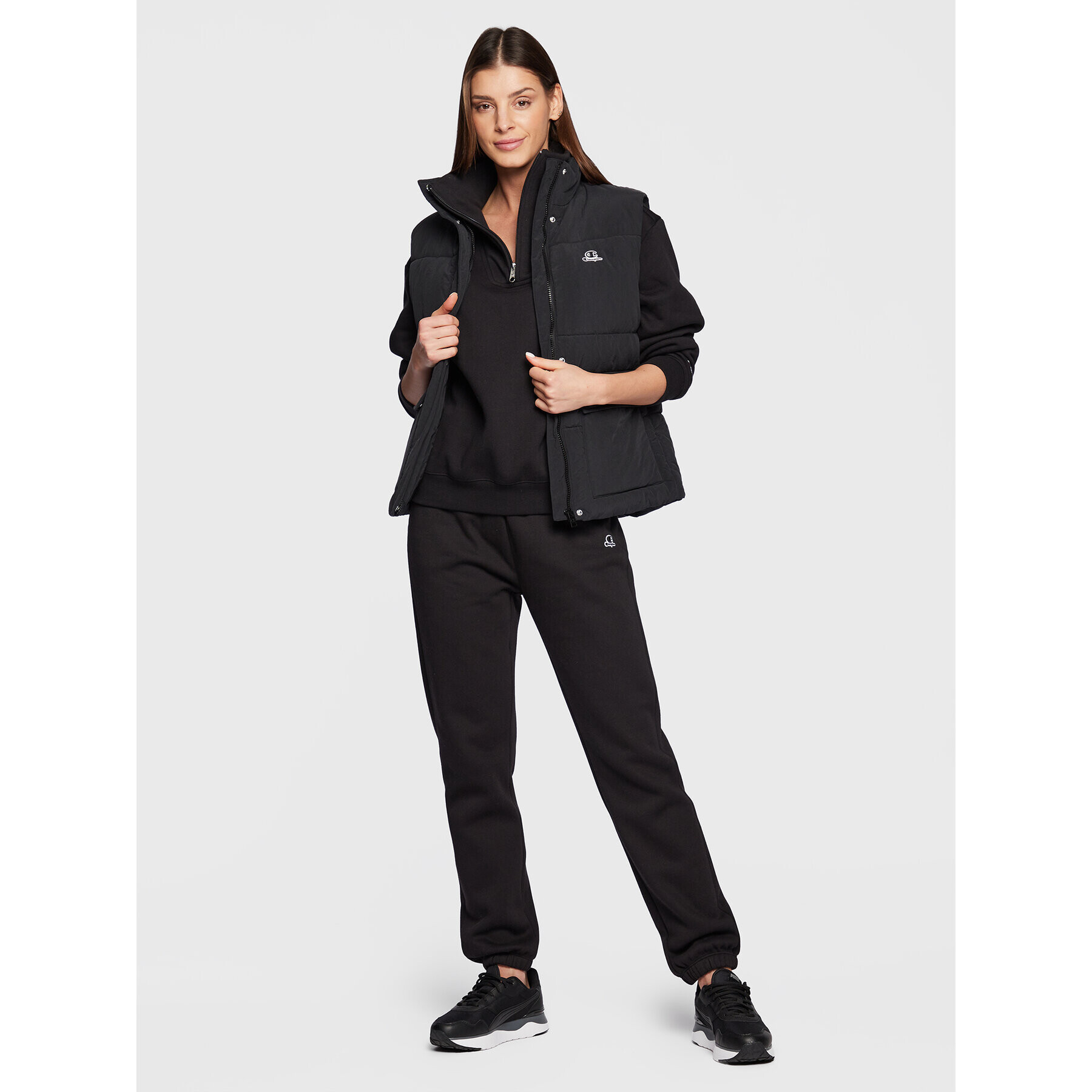 Champion Елек 115760 Черен Regular Fit - Pepit.bg