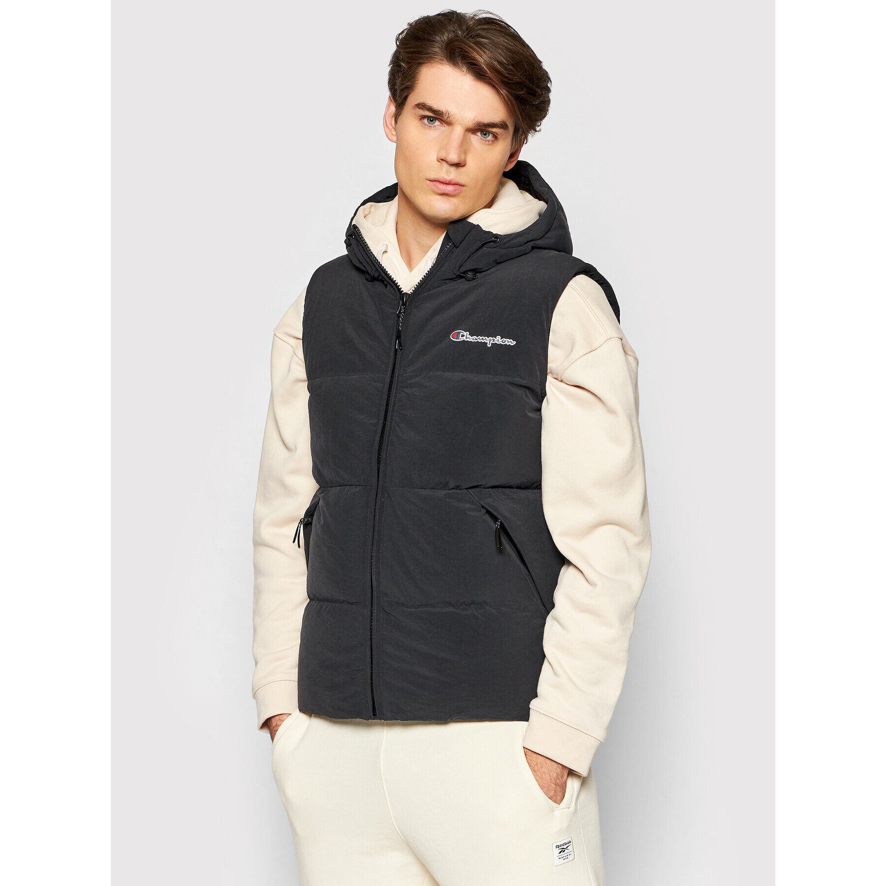 Champion Елек 216732 Черен Regular Fit - Pepit.bg