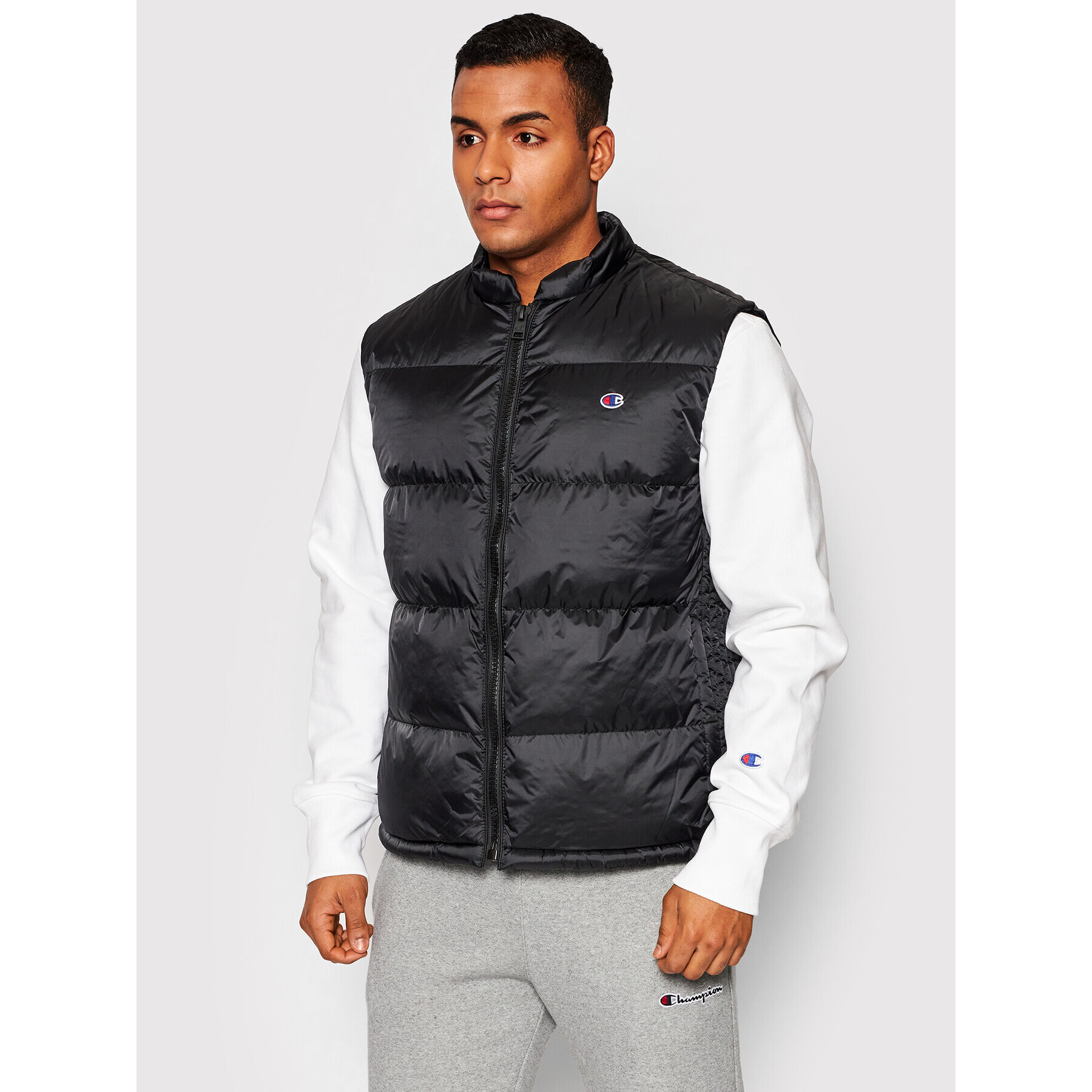 Champion Елек 216843 Черен Regular Fit - Pepit.bg