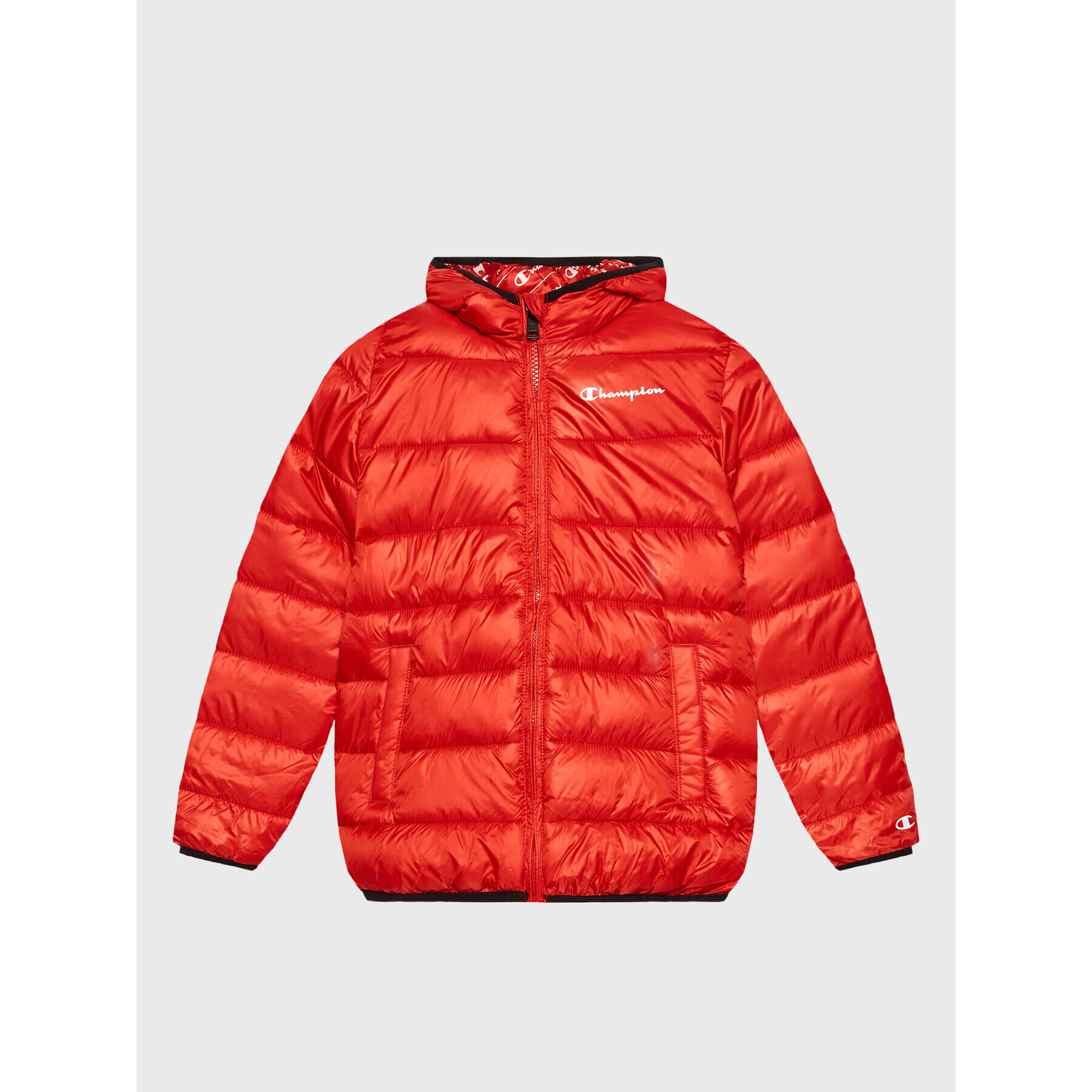Champion Пухено яке 306197 Червен Regular Fit - Pepit.bg