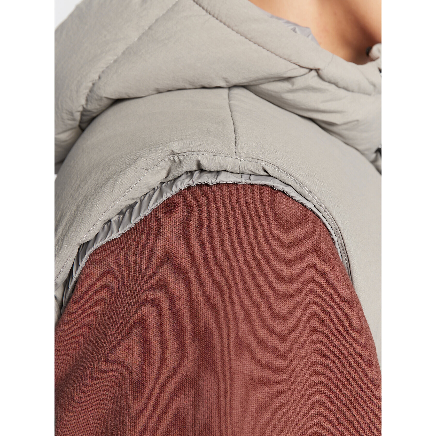 Champion Елек Script Logo 218084 Сив Regular Fit - Pepit.bg