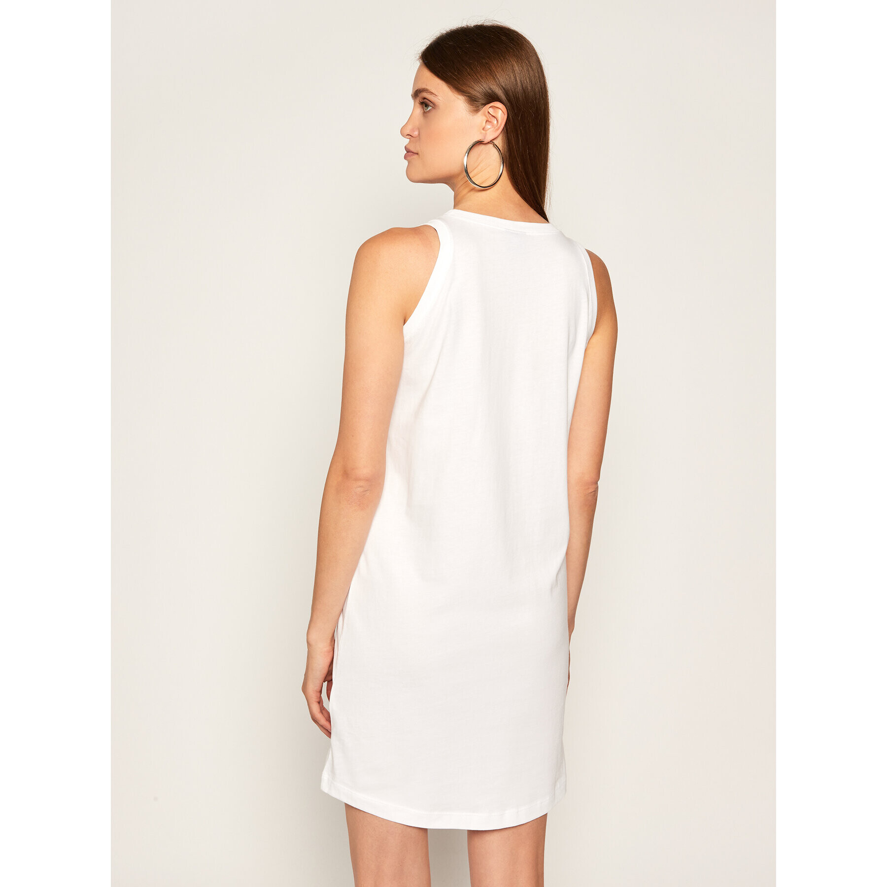 Champion Ежедневна рокля Jacquard 112769 Бял Regular Fit - Pepit.bg