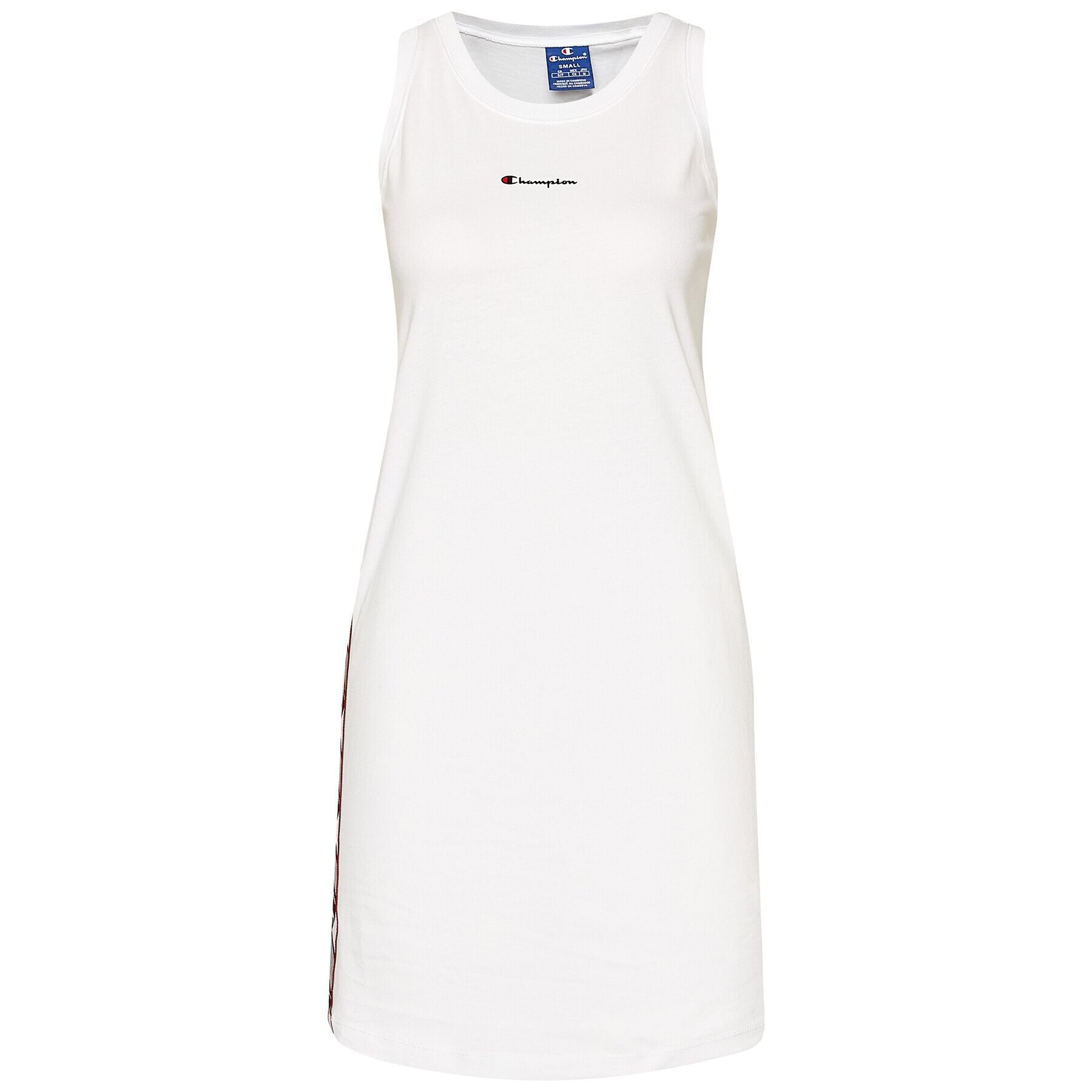 Champion Ежедневна рокля Jacquard 112769 Бял Regular Fit - Pepit.bg