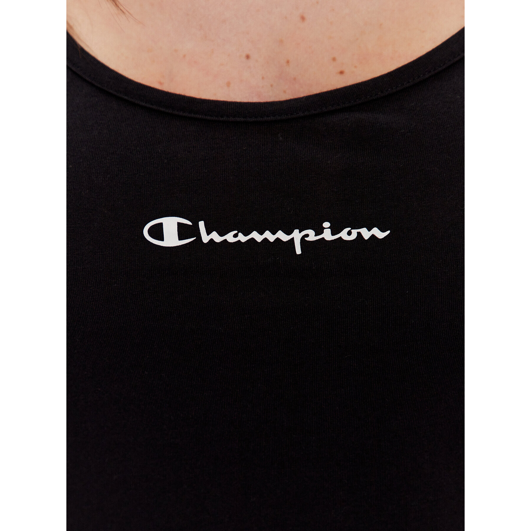 Champion Ежедневна рокля Script Logo 116120 Черен Regular Fit - Pepit.bg