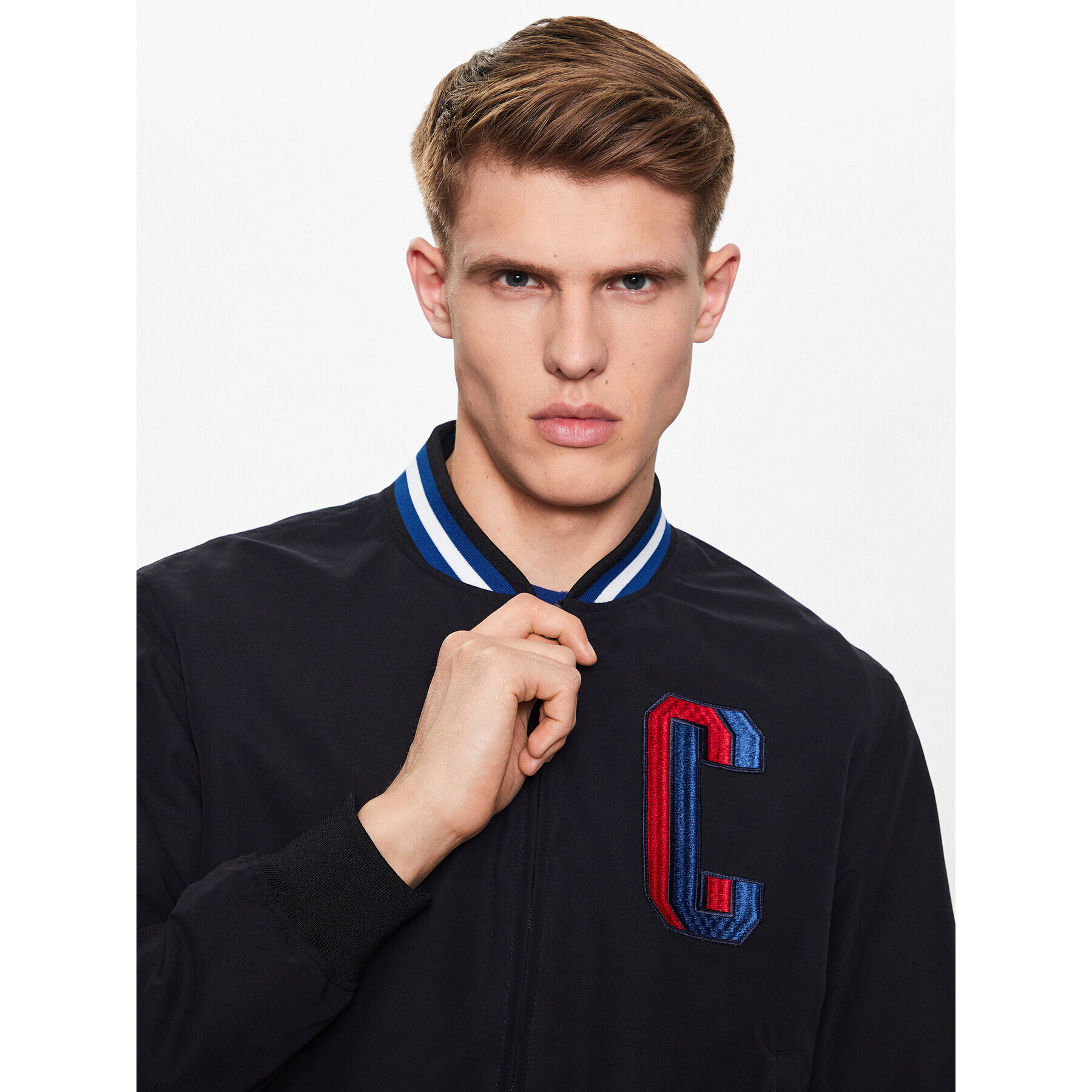 Champion Яке бомбър 218733 Черен Regular Fit - Pepit.bg