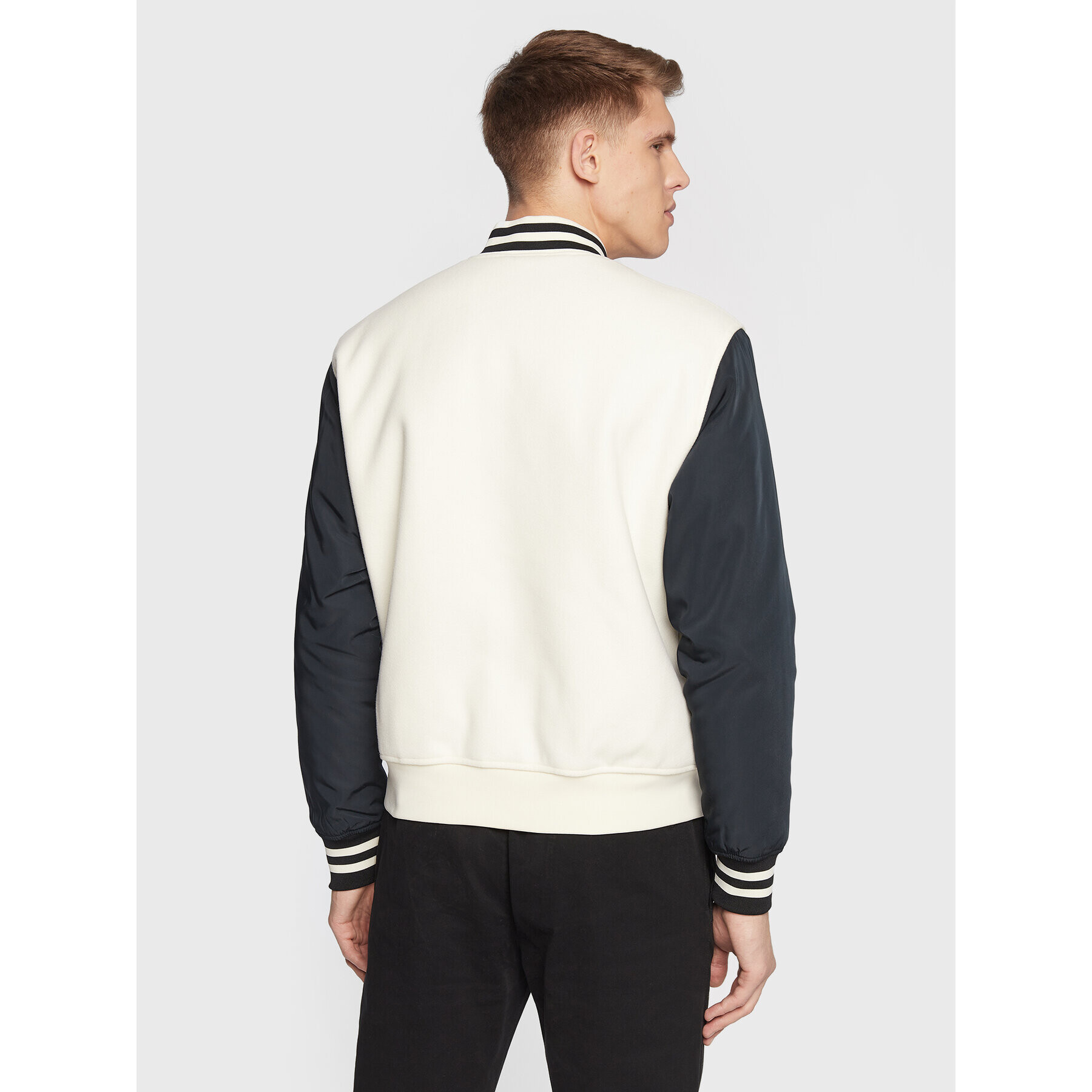 Champion Яке бомбър College Inspired 218088 Бежов Regular Fit - Pepit.bg