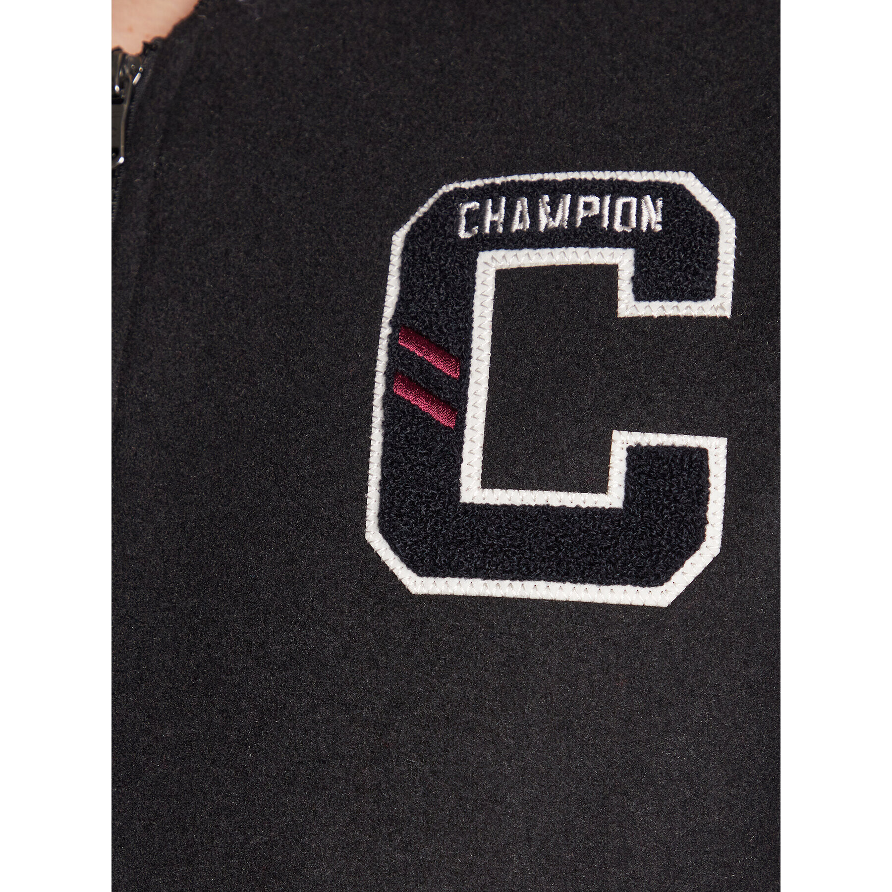 Champion Яке бомбър College Inspired 218088 Черен Regular Fit - Pepit.bg