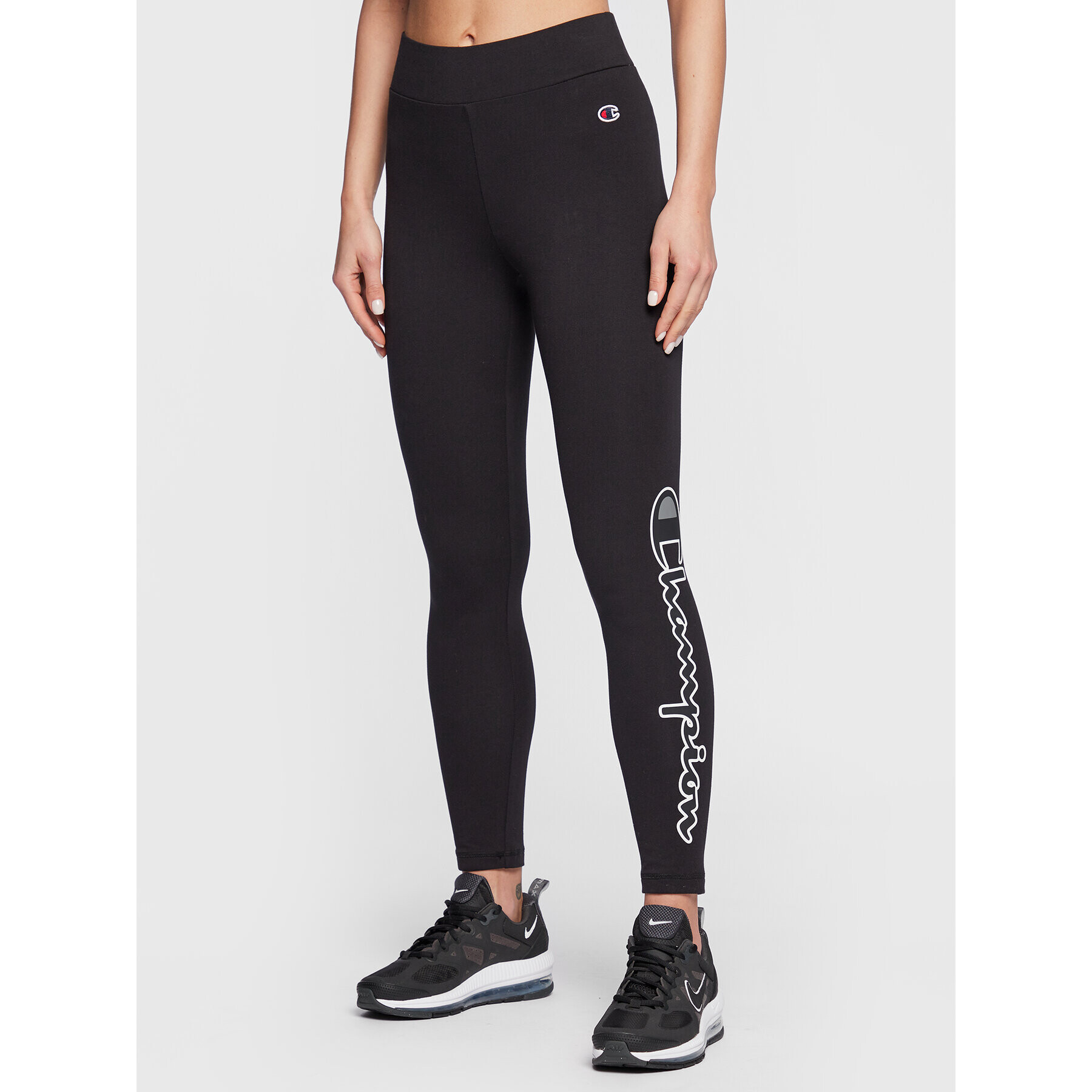 Champion Клин Tonal Script Logo 115490 Черен Slim Fit - Pepit.bg