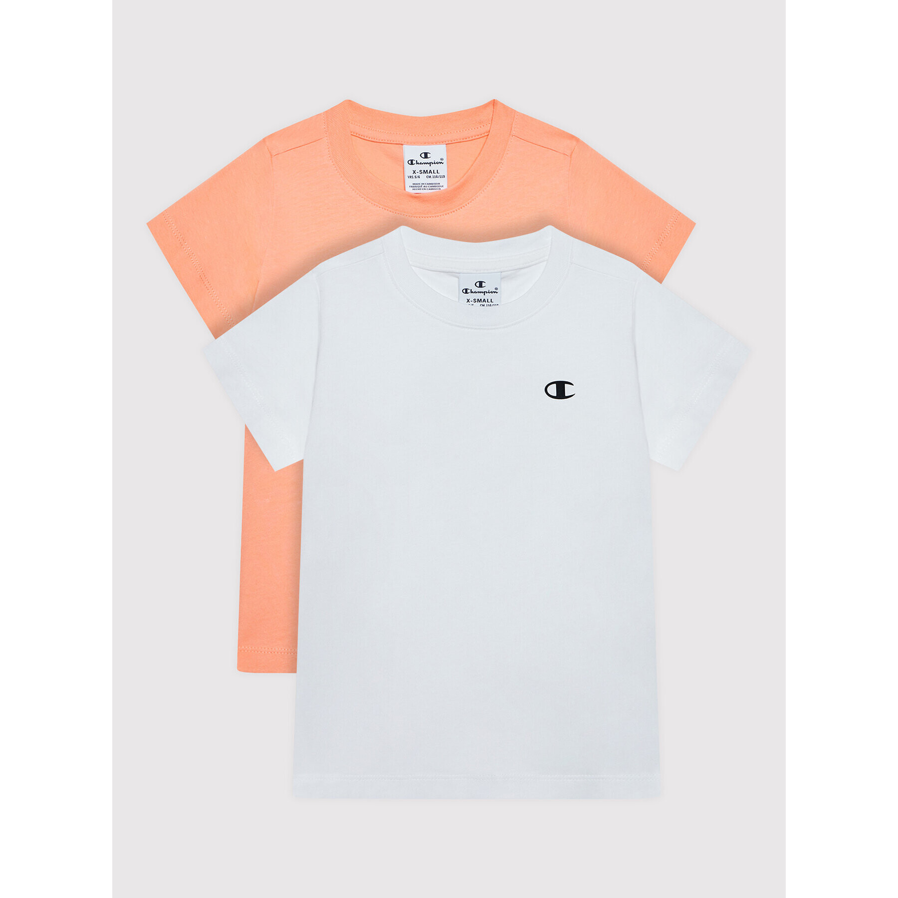 Champion Комплект 2 тишъртки 404328 Цветен Regular Fit - Pepit.bg