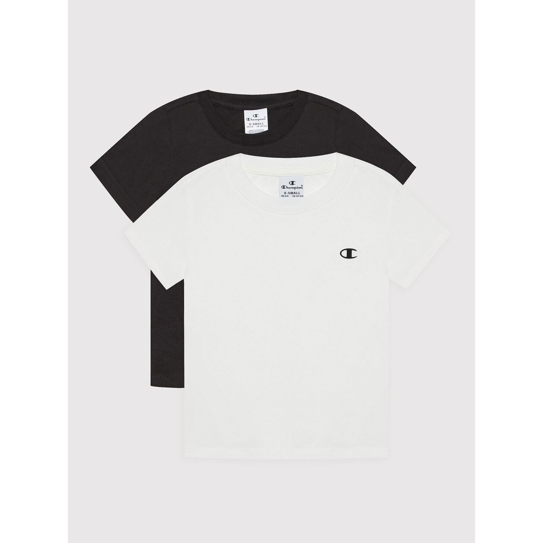 Champion Комплект 2 тишъртки 404328 Цветен Regular Fit - Pepit.bg