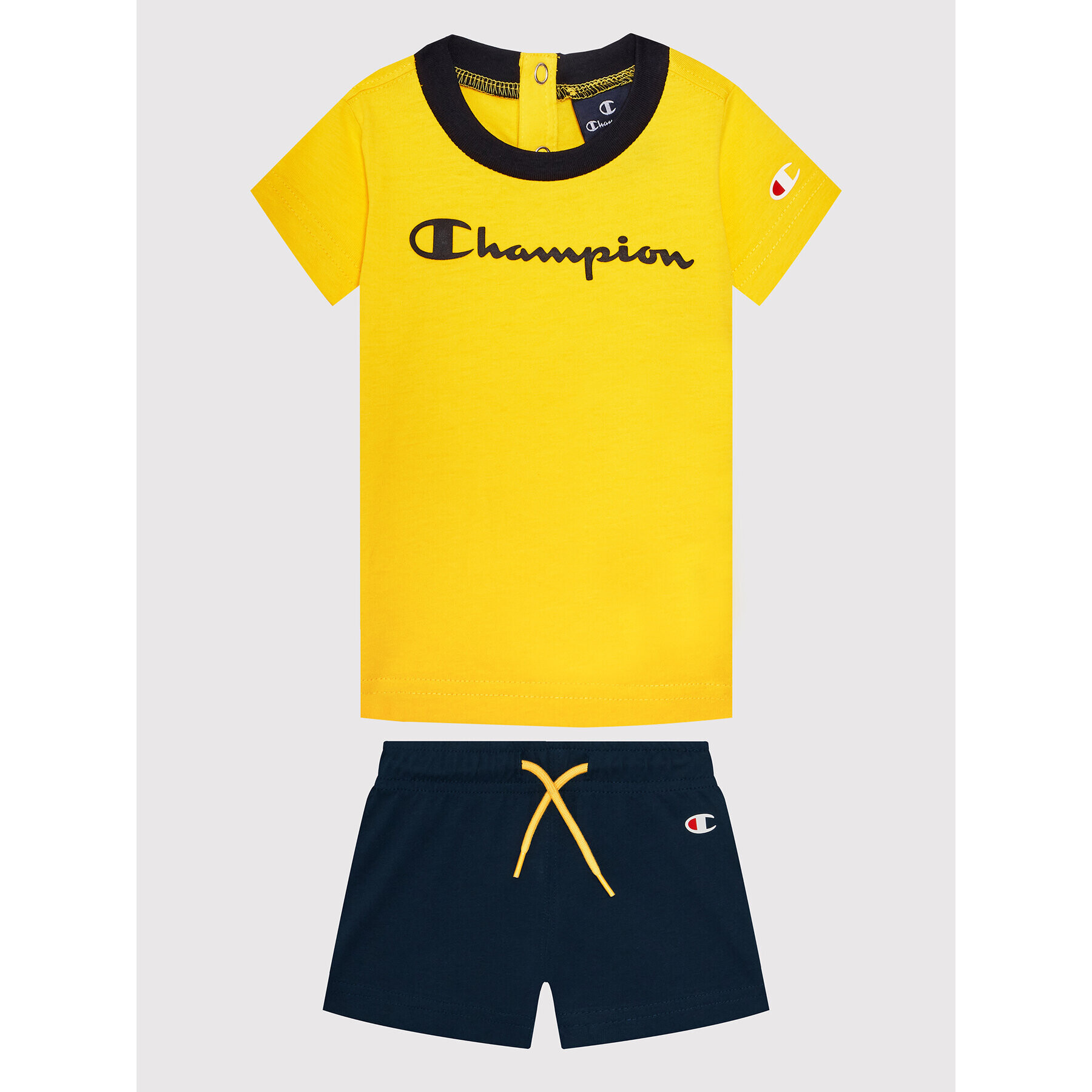 Champion Комплект тишърт и спортни шорти 305972 Цветен Regular Fit - Pepit.bg