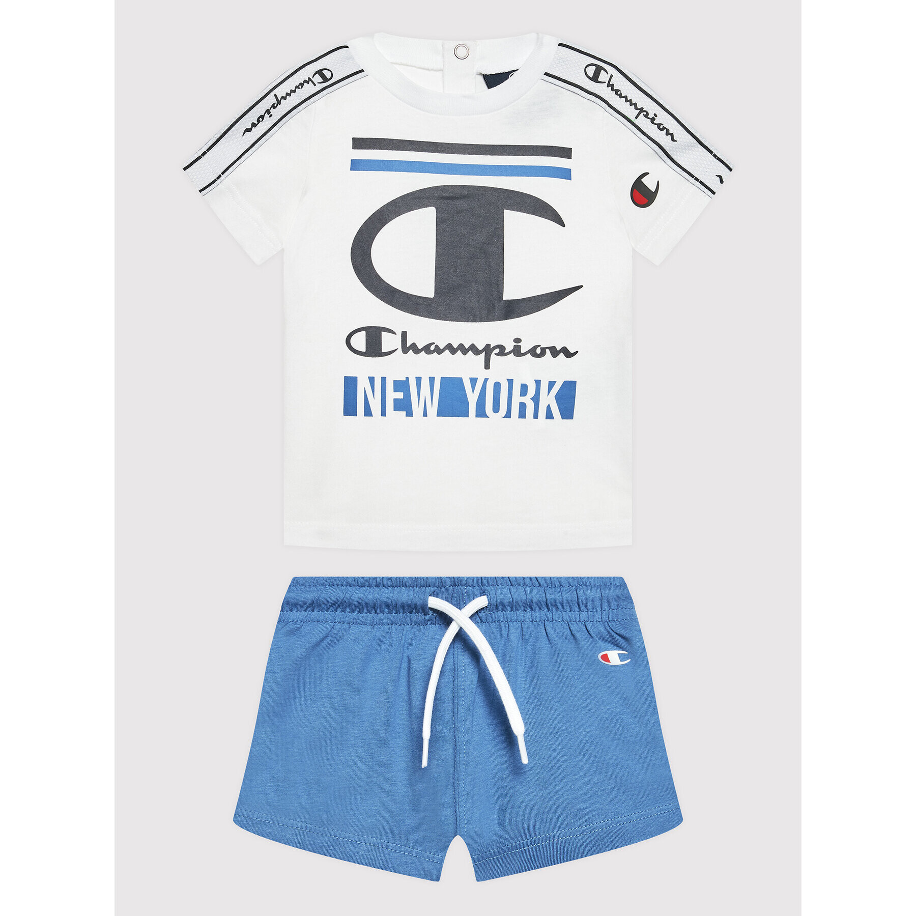 Champion Комплект тишърт и спортни шорти 305997 Цветен Regular Fit - Pepit.bg