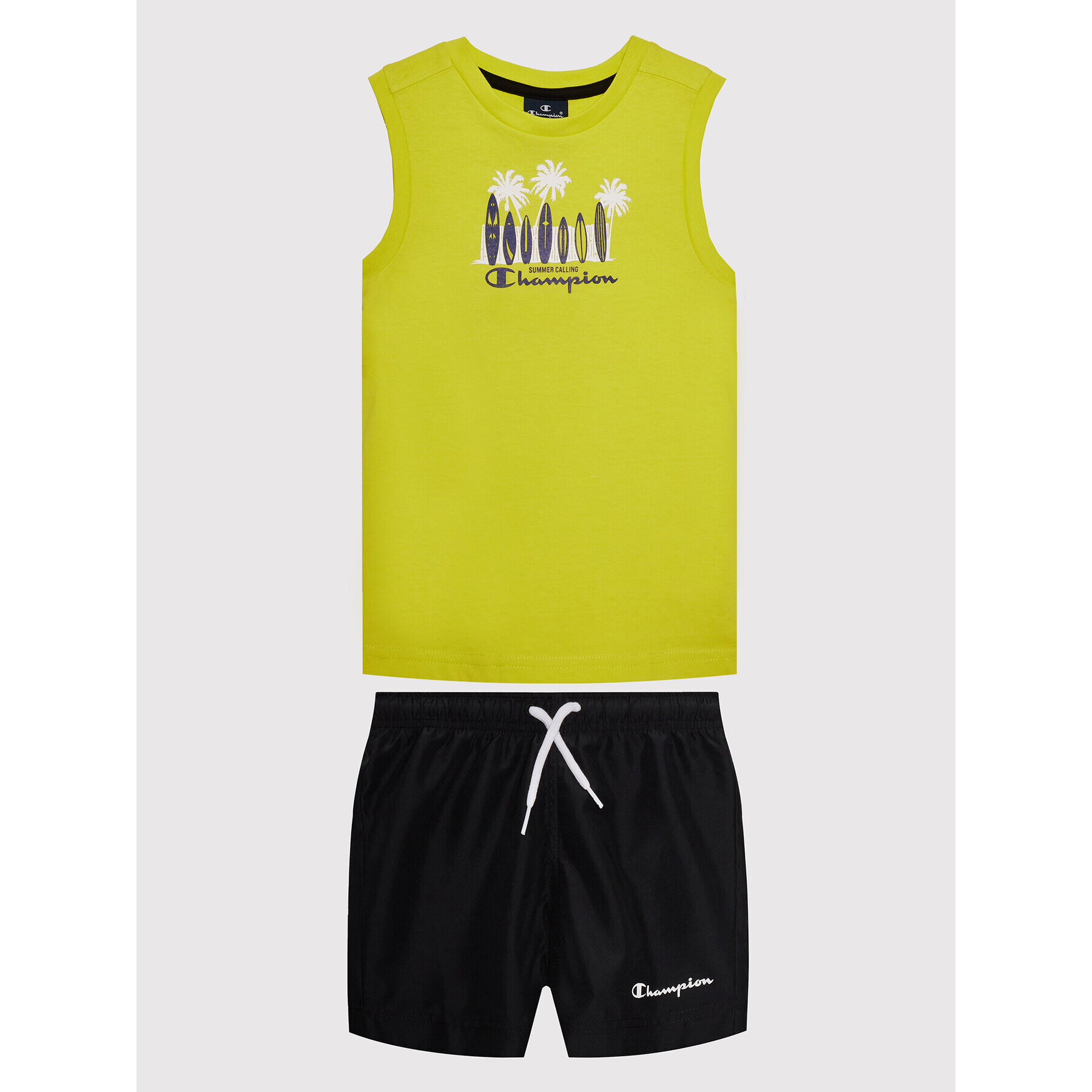 Champion Комплект топ и панталонки 306051 Цветен Regular Fit - Pepit.bg