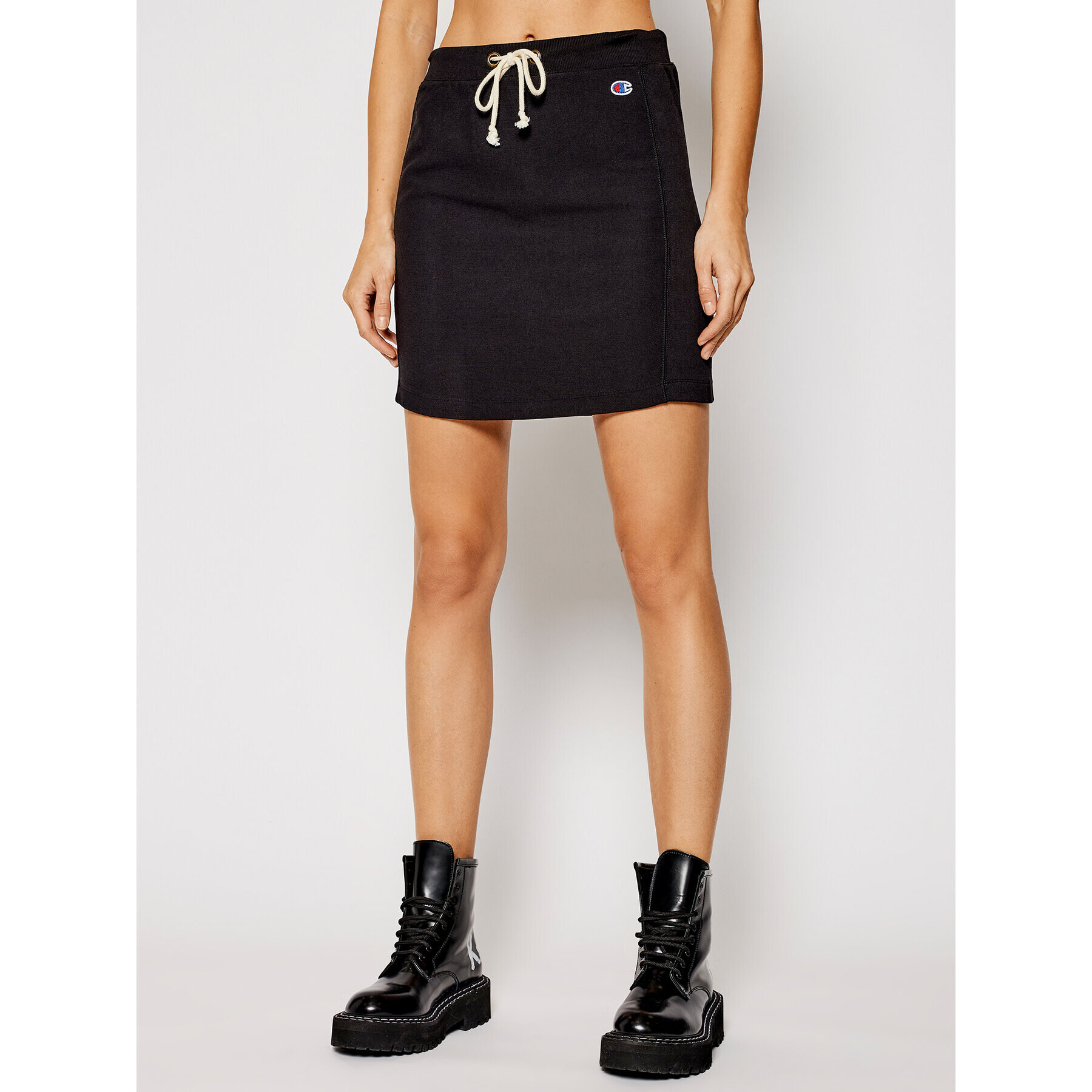 Champion Мини пола Stretch 112699 Черен Regular Fit - Pepit.bg
