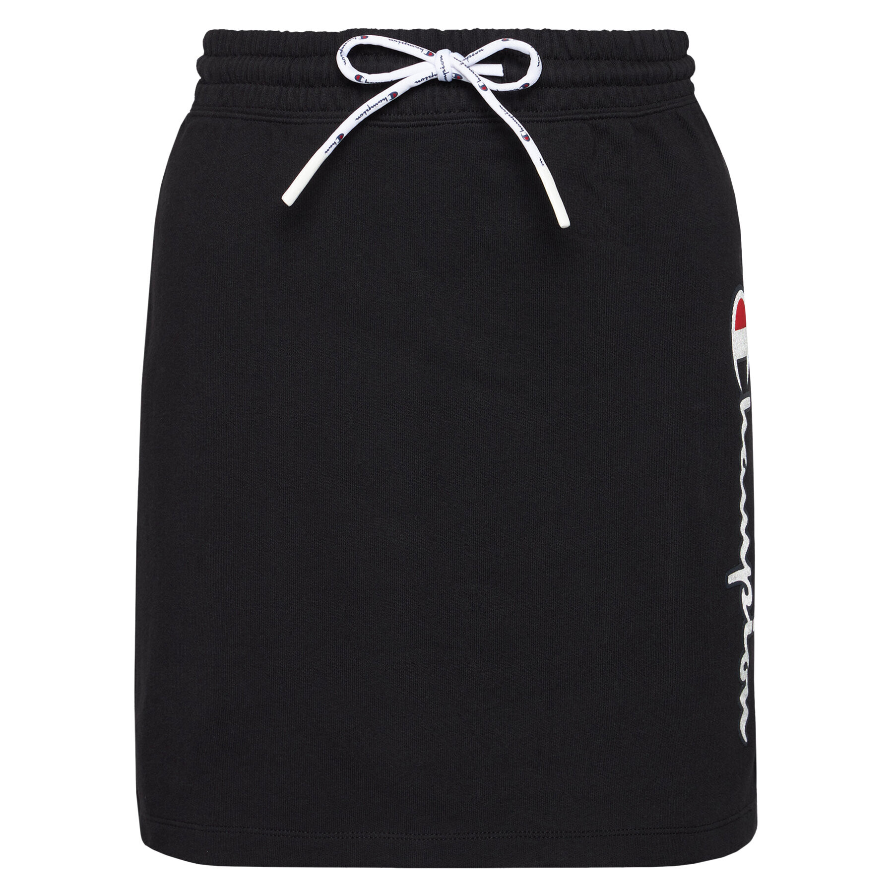 Champion Мини пола Vertical Script Logo 112649 Черен Custom Fit - Pepit.bg