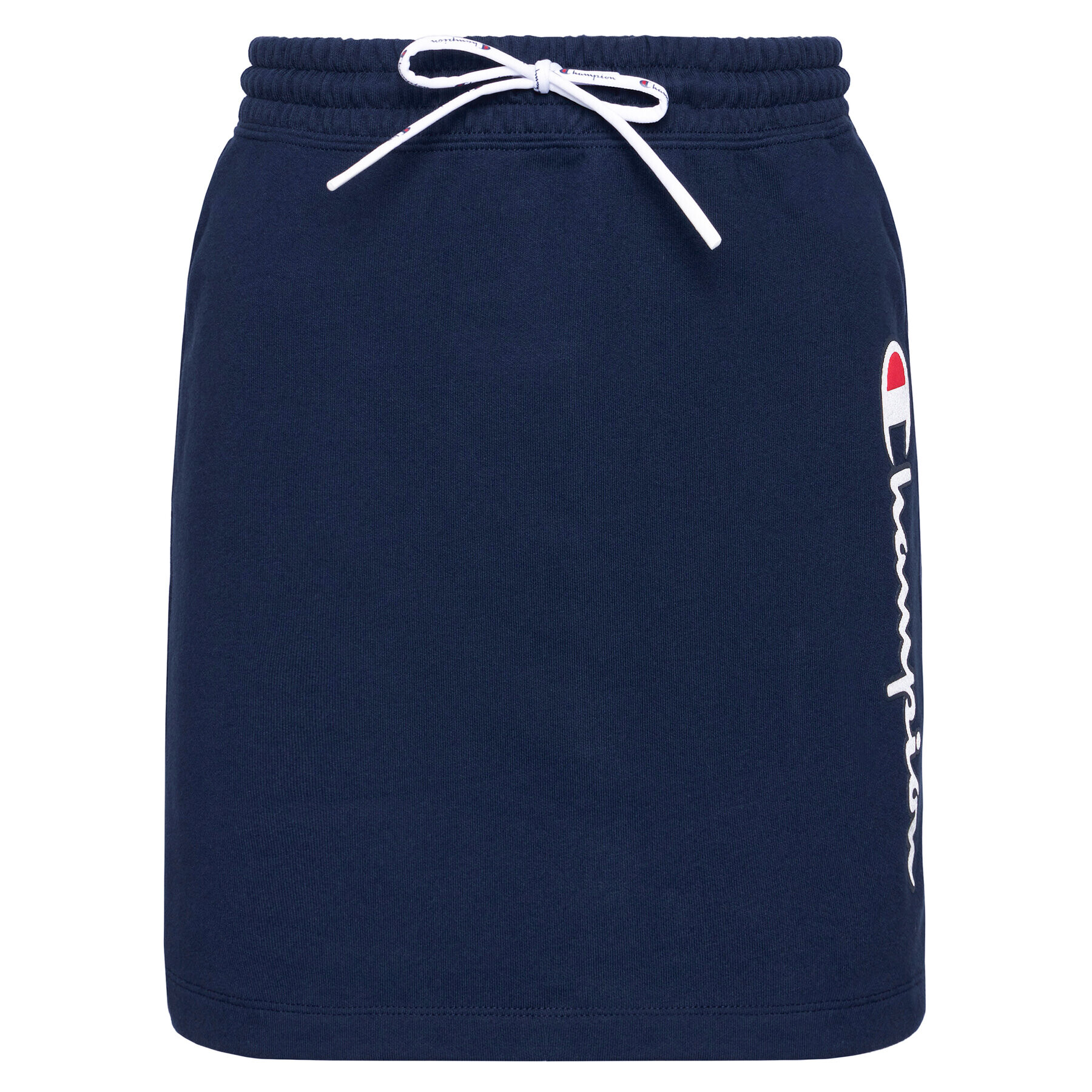 Champion Мини пола Vertical Script Logo 112649 Тъмносин Custom Fit - Pepit.bg