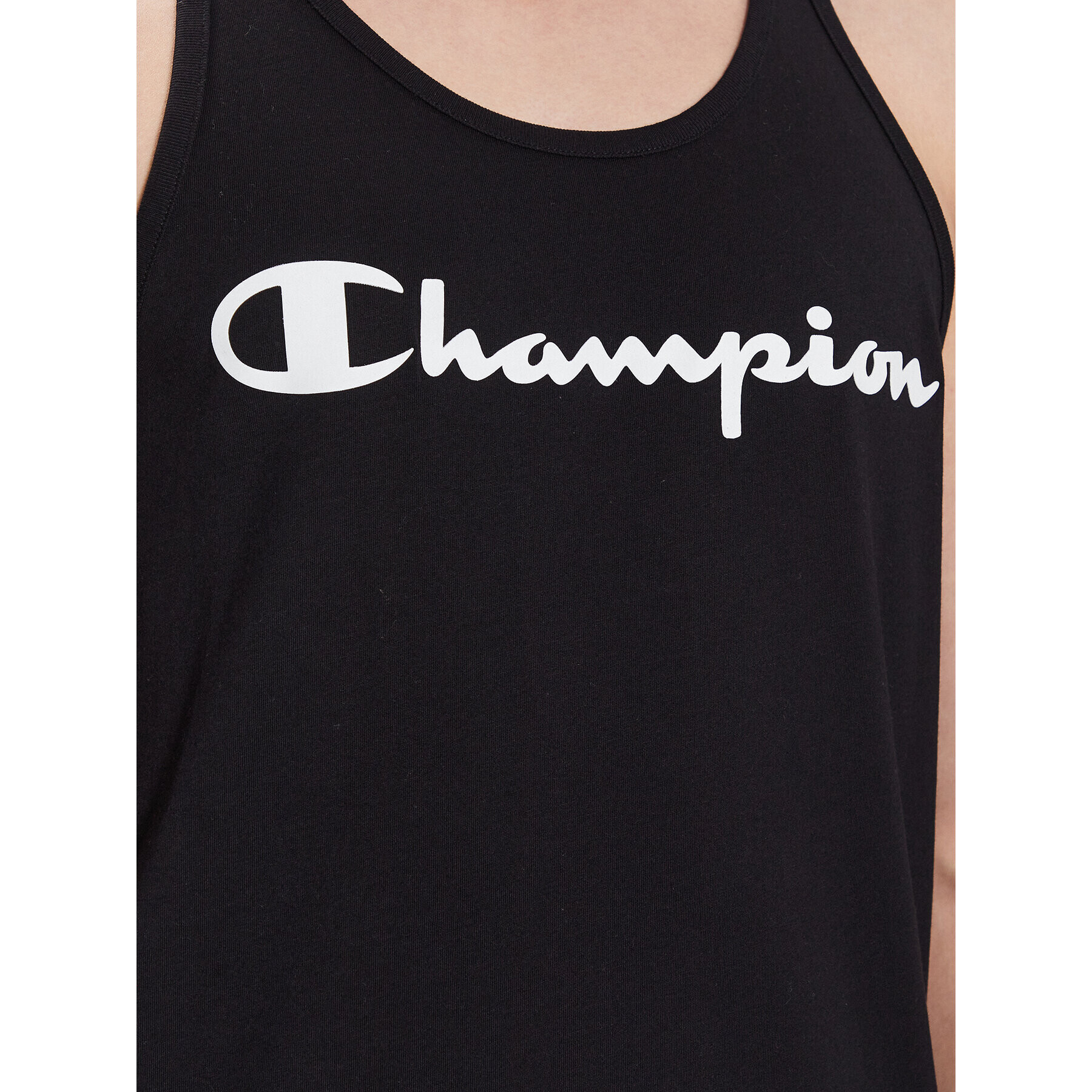 Champion Мъжки топ 218533 Черен Regular Fit - Pepit.bg