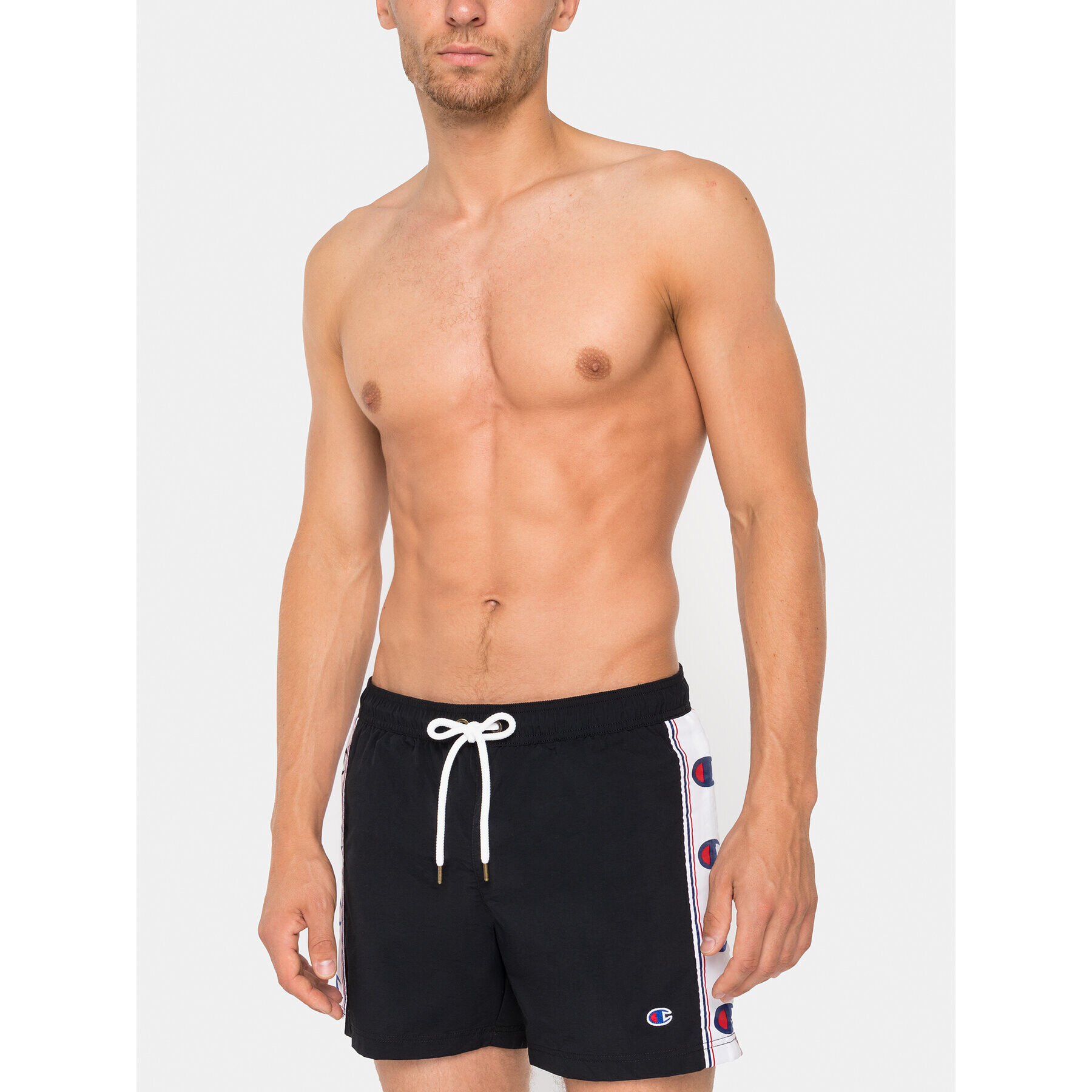 Champion Плувни шорти 213116 Черен Regular Fit - Pepit.bg