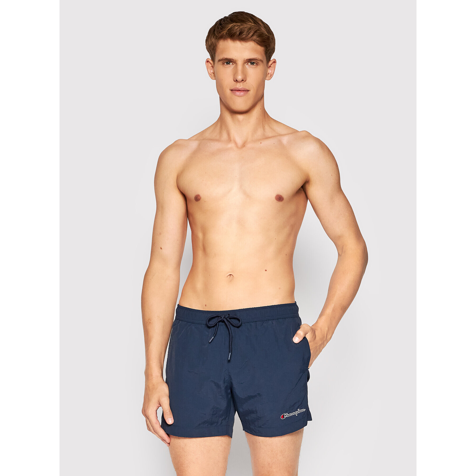 Champion Плувни шорти 217293 Тъмносин Regular Fit - Pepit.bg