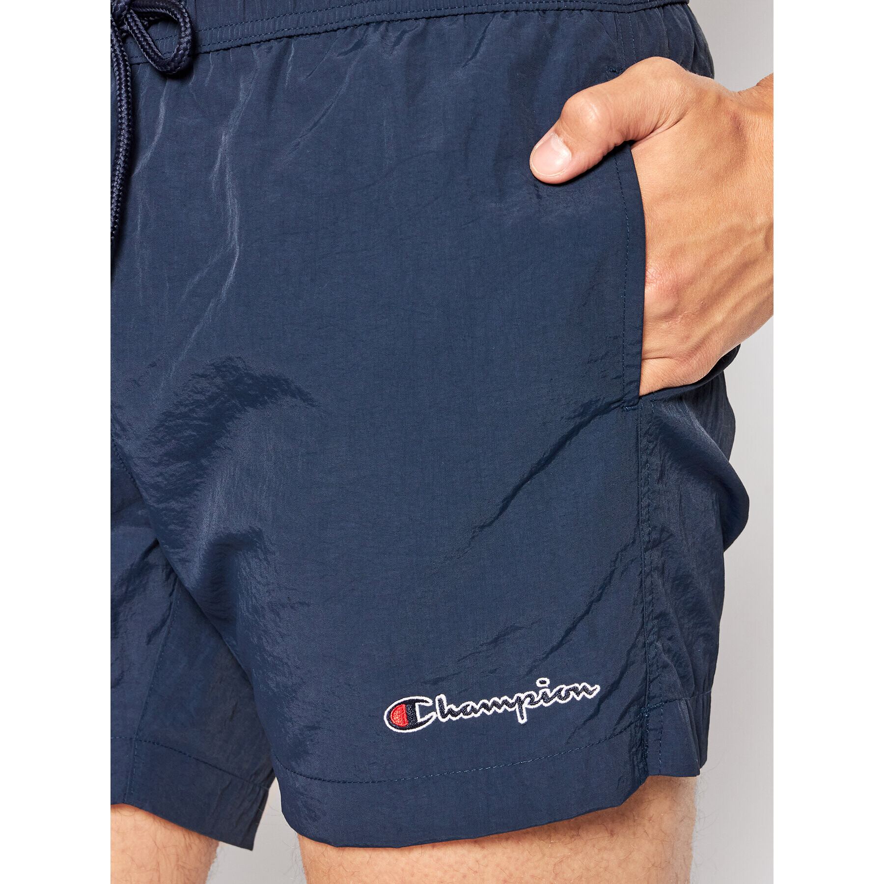 Champion Плувни шорти 217293 Тъмносин Regular Fit - Pepit.bg