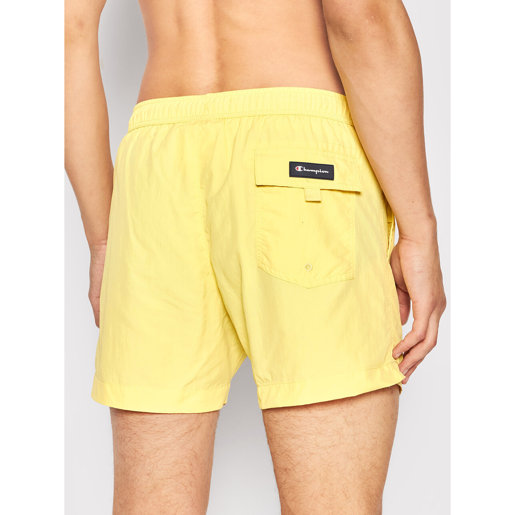 Champion Плувни шорти 217293 Жълт Regular Fit - Pepit.bg