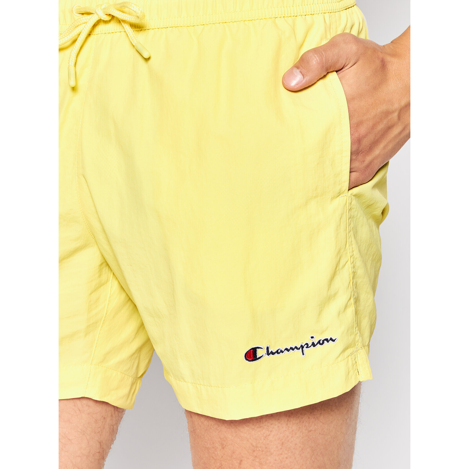 Champion Плувни шорти 217293 Жълт Regular Fit - Pepit.bg