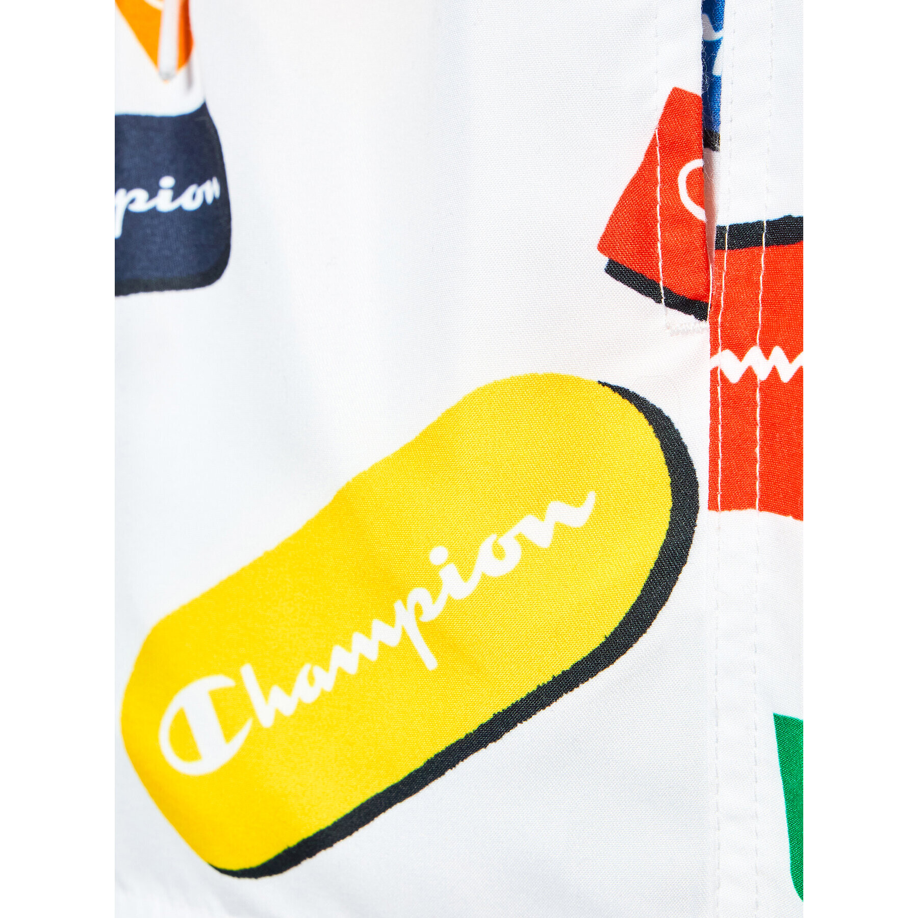 Champion Плувни шорти 306047 Бял Regular Fit - Pepit.bg