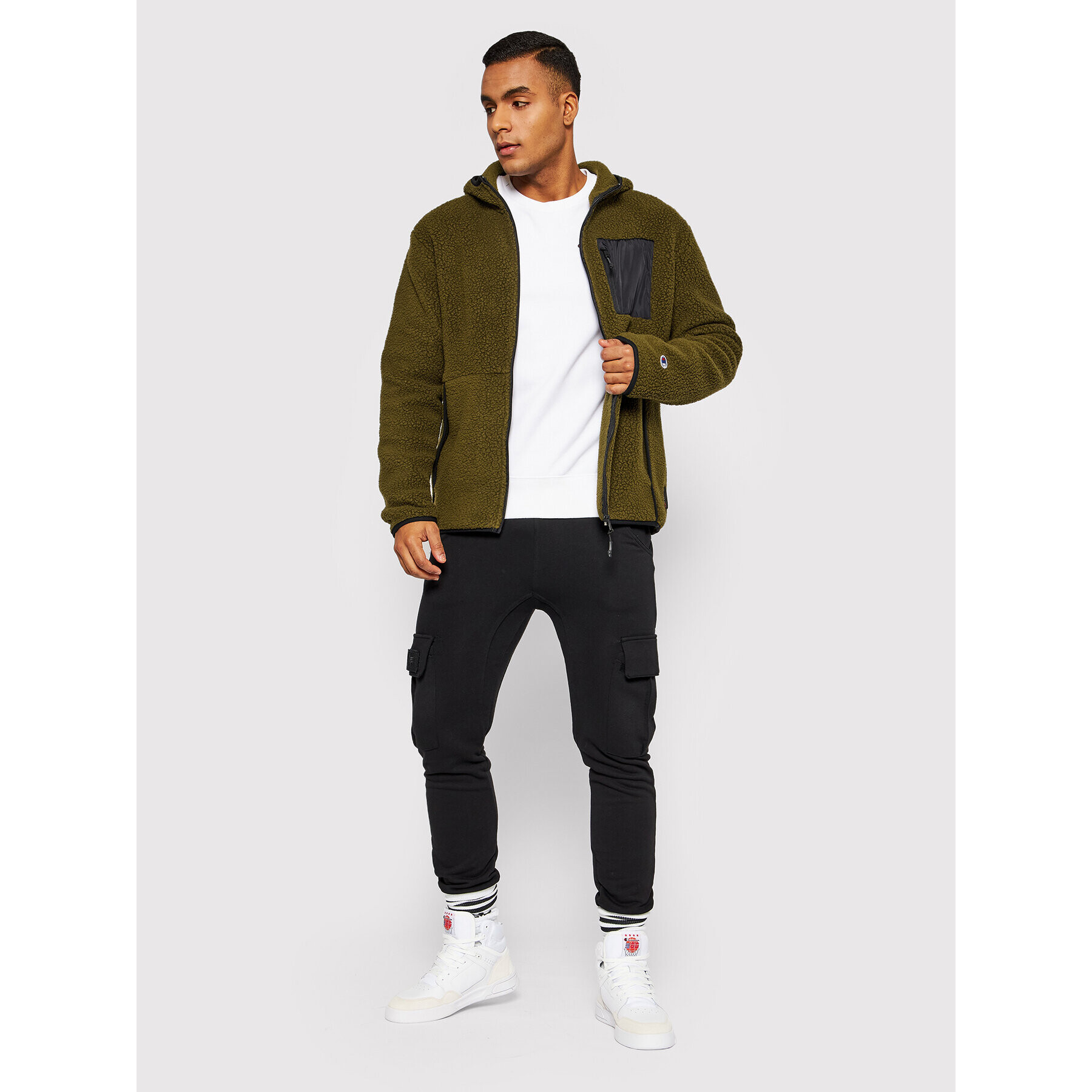 Champion Полар 216723 Зелен Regular Fit - Pepit.bg