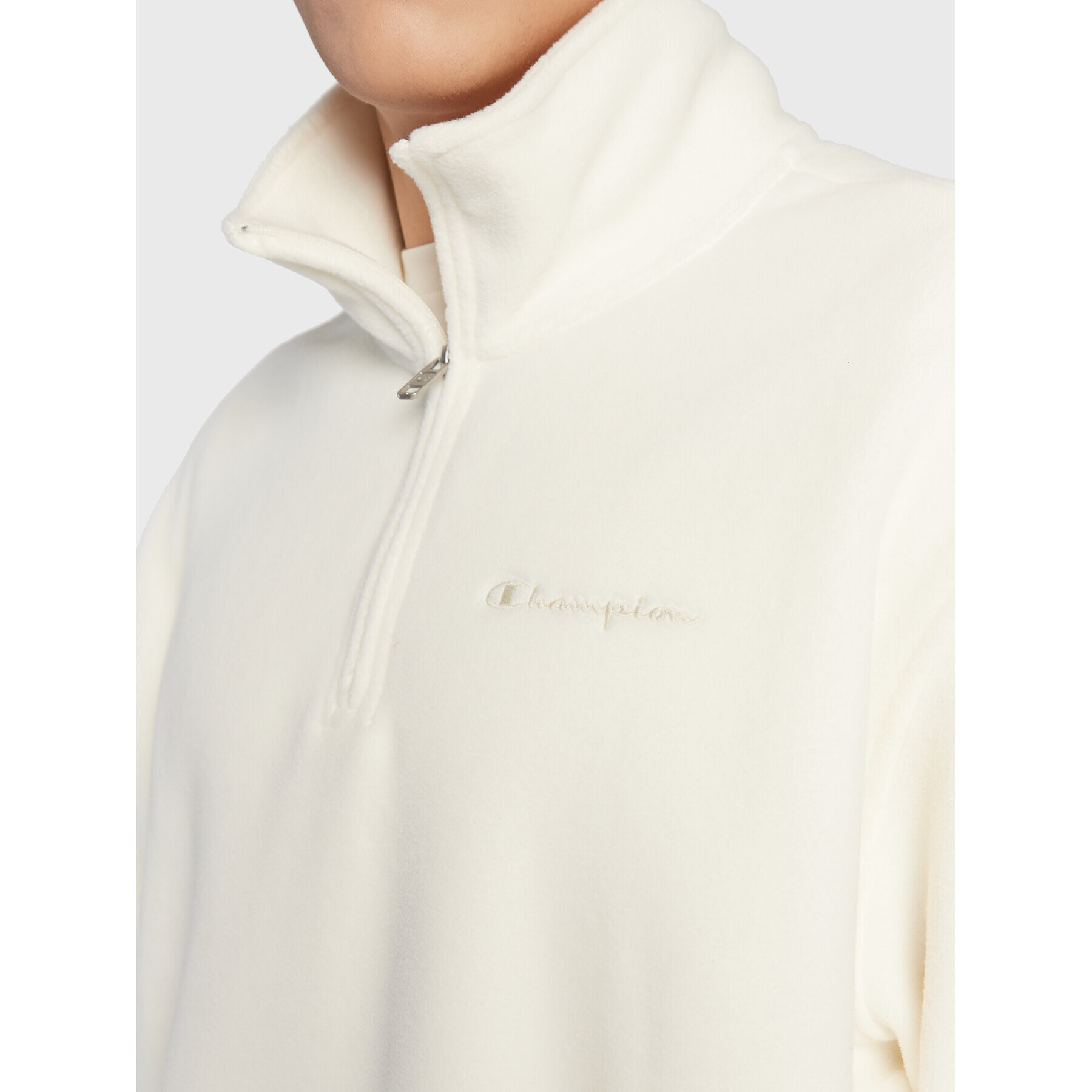 Champion Полар Future 218034 Екрю Custom Fit - Pepit.bg