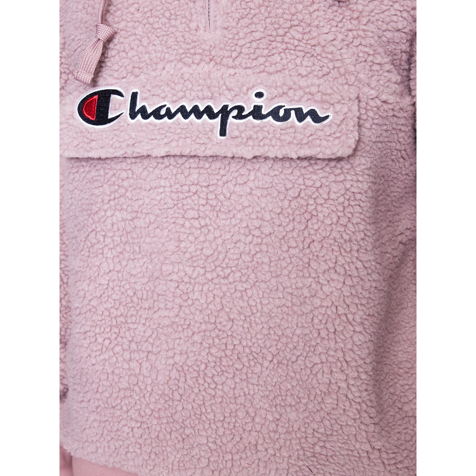 Champion Полар Hooded Half Zip 218092 PS162 Розов - Pepit.bg