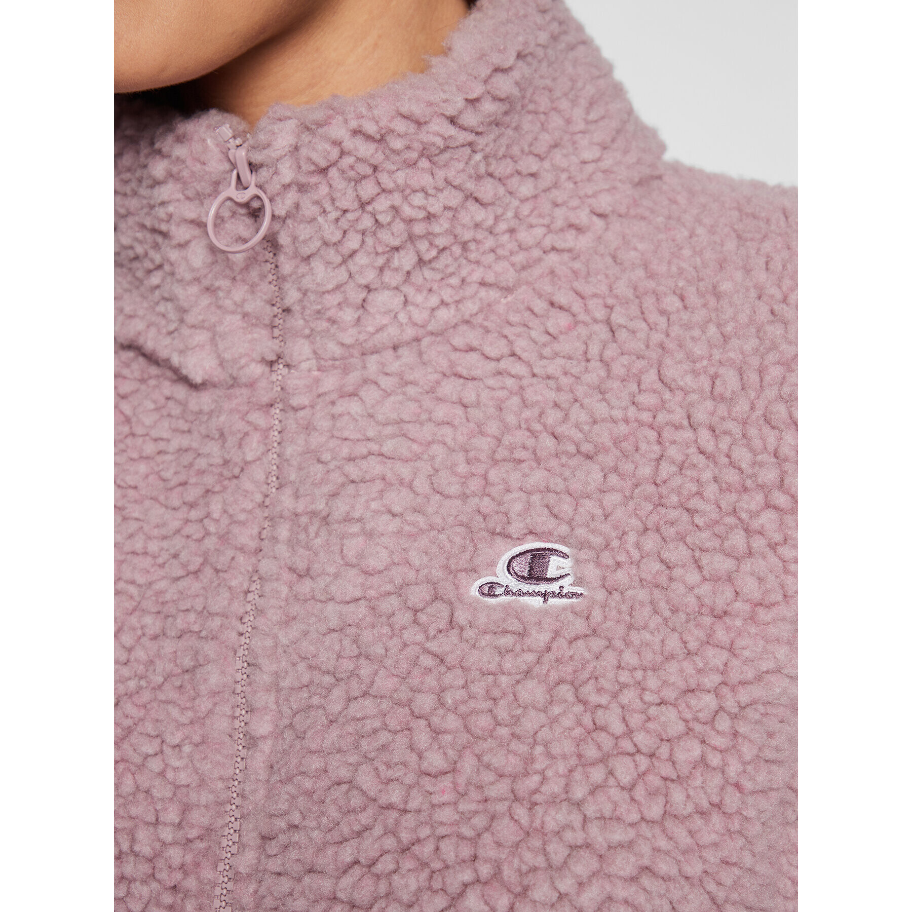 Champion Полар Teddy 115743 Виолетов Custom Fit - Pepit.bg